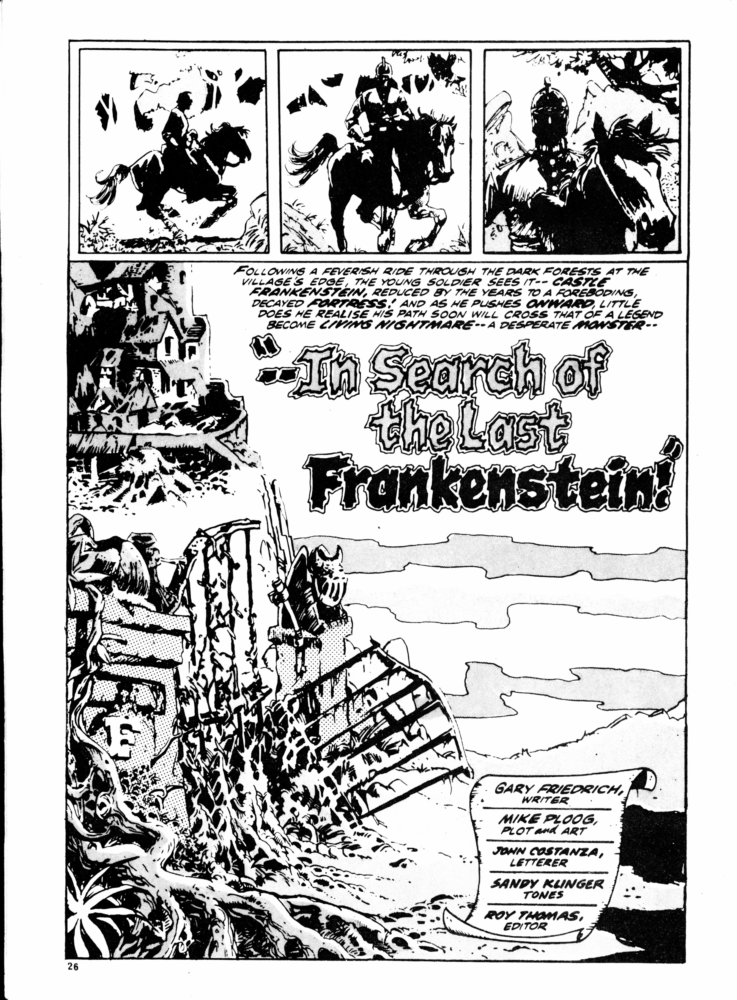 Read online Dracula Lives (1974) comic -  Issue #12 - 26
