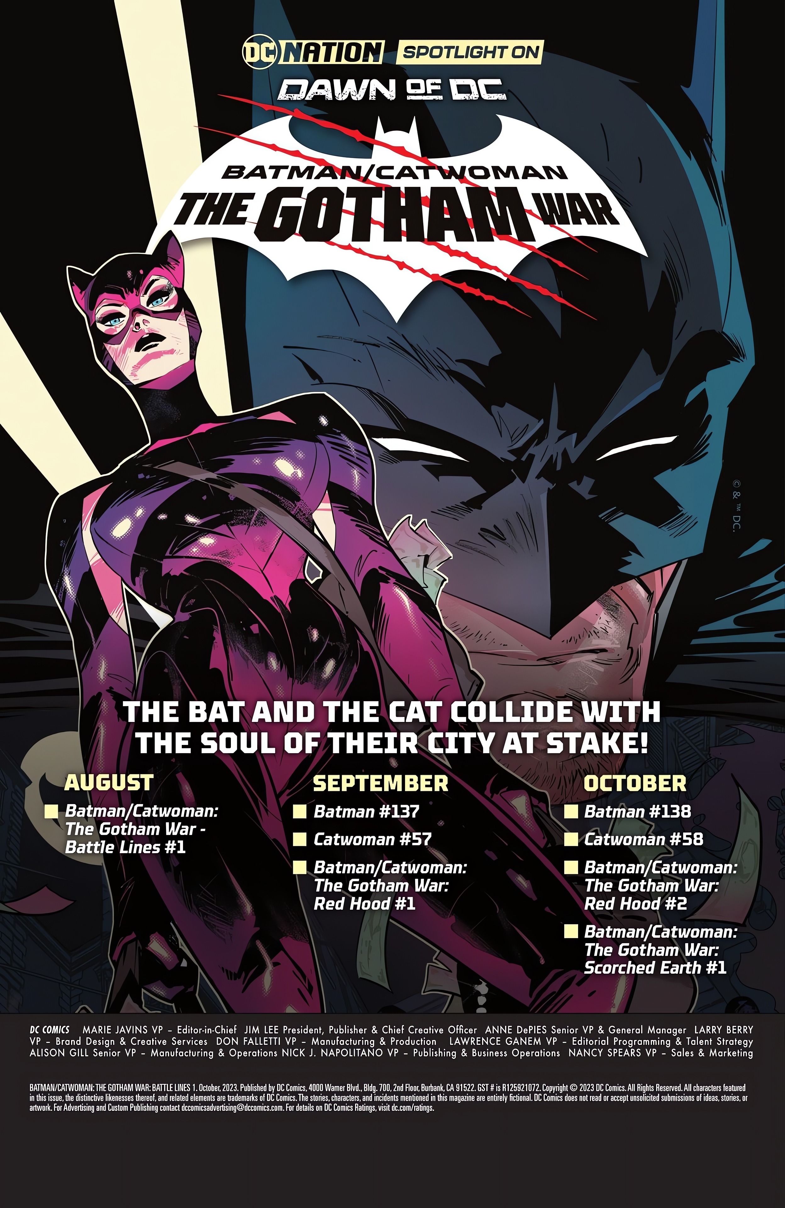 Read online Batman/Catwoman: The Gotham War: Battle Lines comic -  Issue # Full - 45