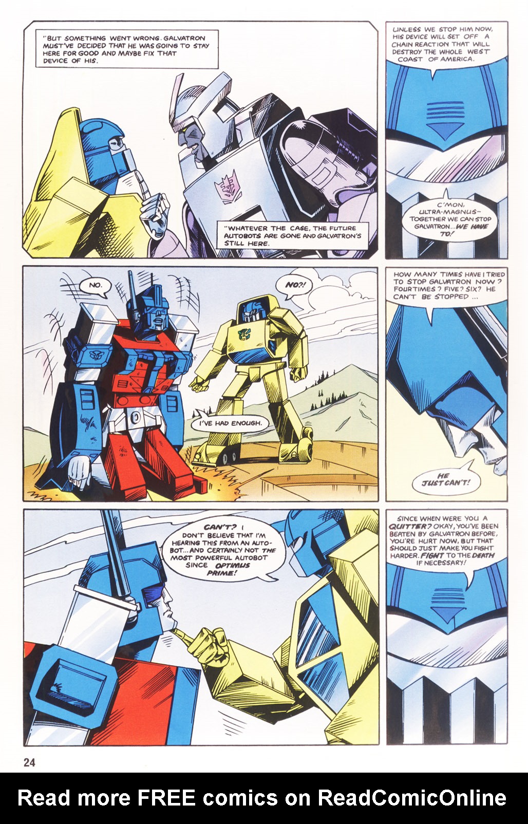 Read online The Transformers Annual comic -  Issue #1987 - 19