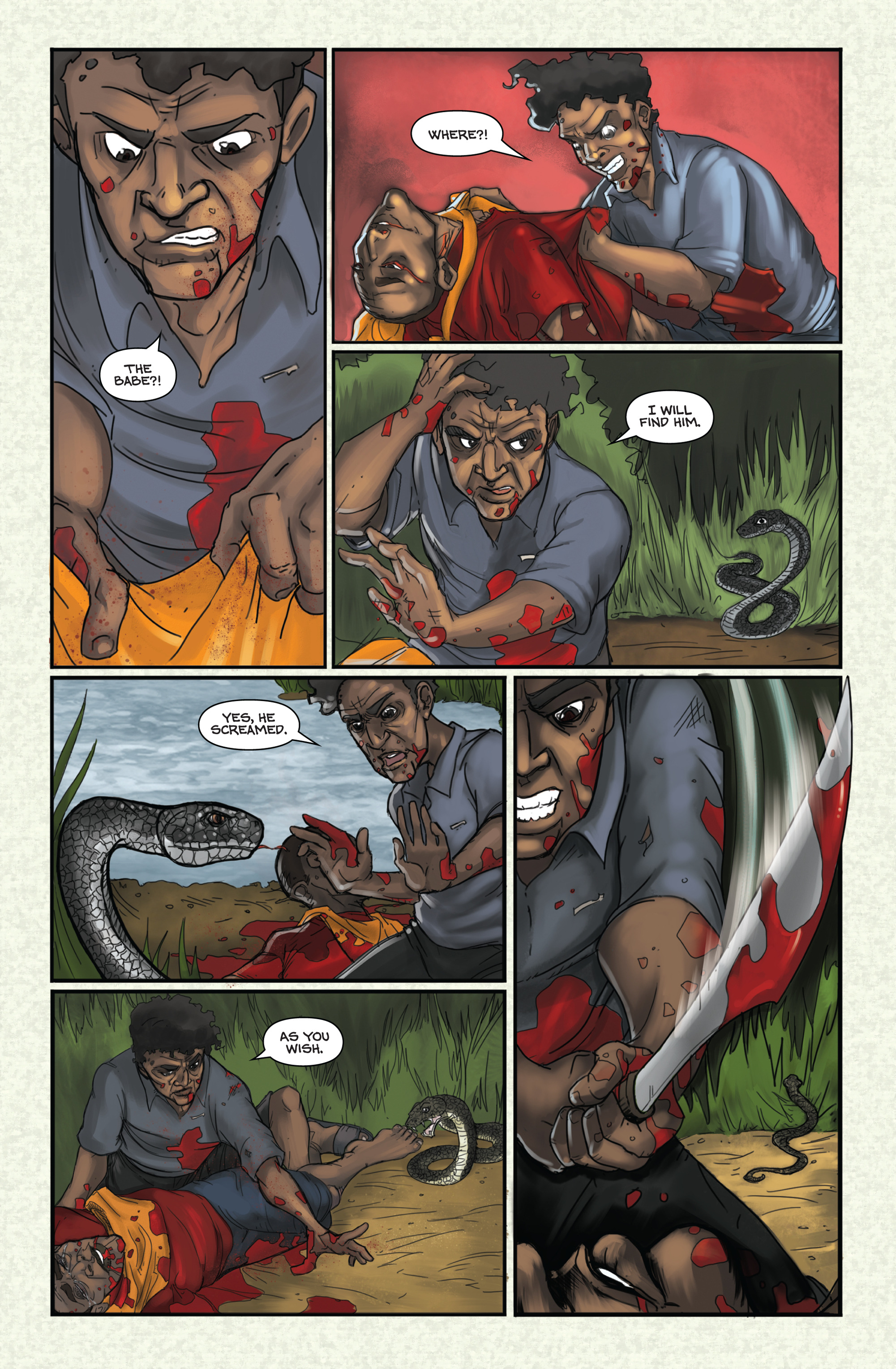 Read online Flesh of White comic -  Issue #1 - 13