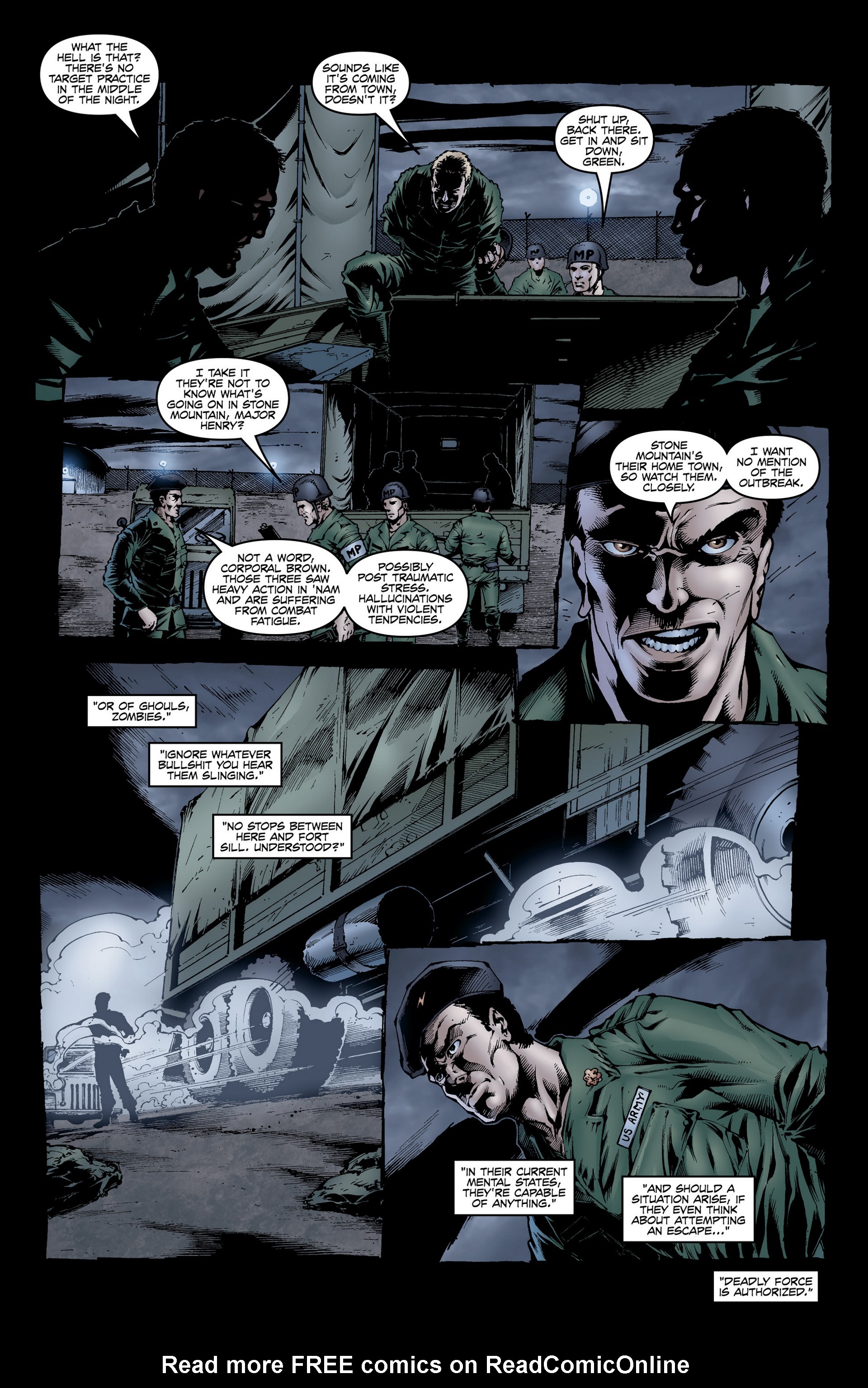 Read online Plague of the Living Dead comic -  Issue #1 - 10
