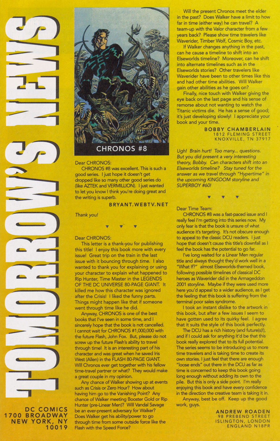 Read online Chronos comic -  Issue #11 - 24