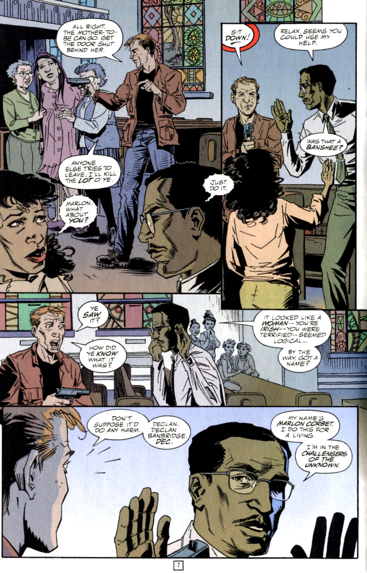 Read online Challengers of the Unknown (1997) comic -  Issue #13 - 11