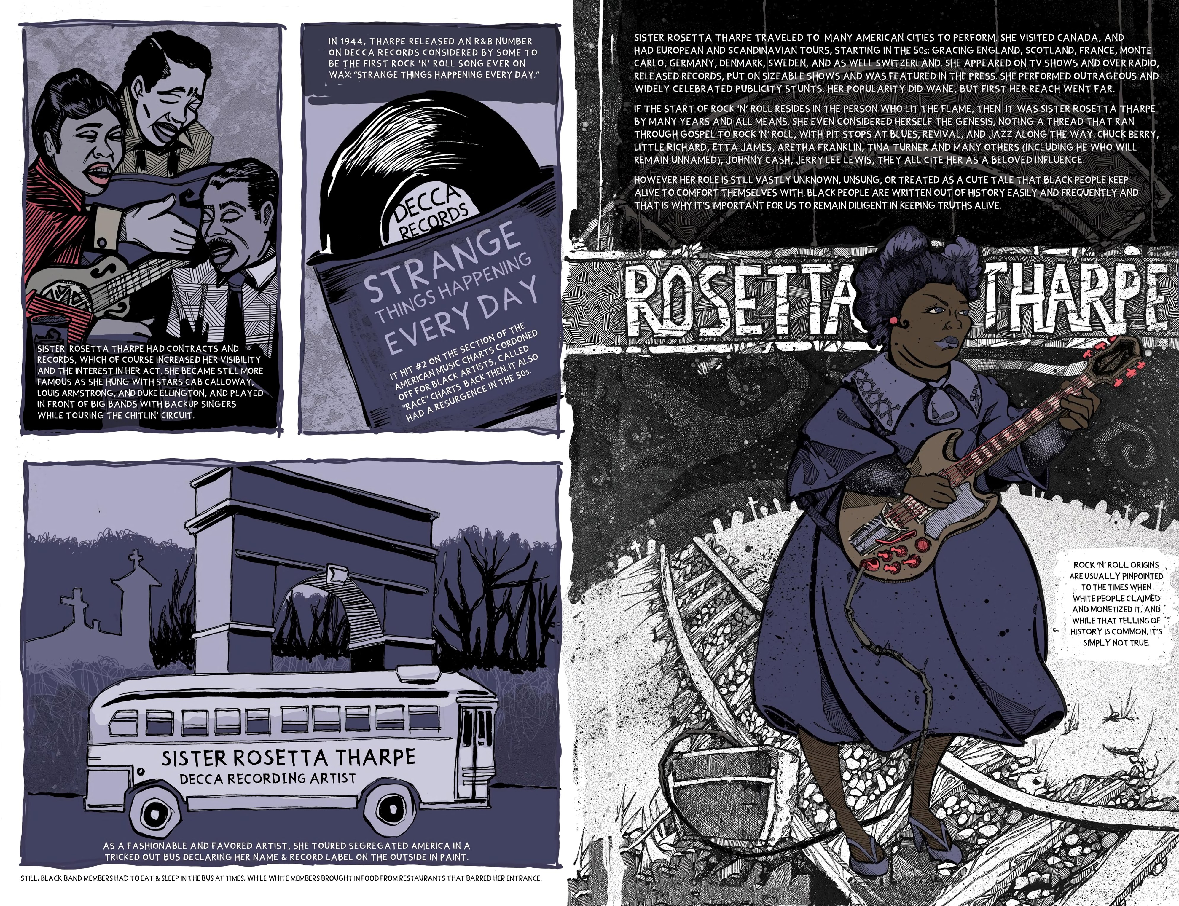 Read online The Secret History of Black Punk: Record Zero comic -  Issue # Full - 5