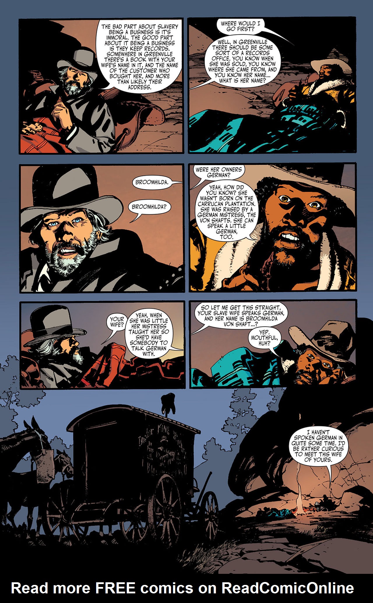 Read online Django Unchained comic -  Issue #1 - 20
