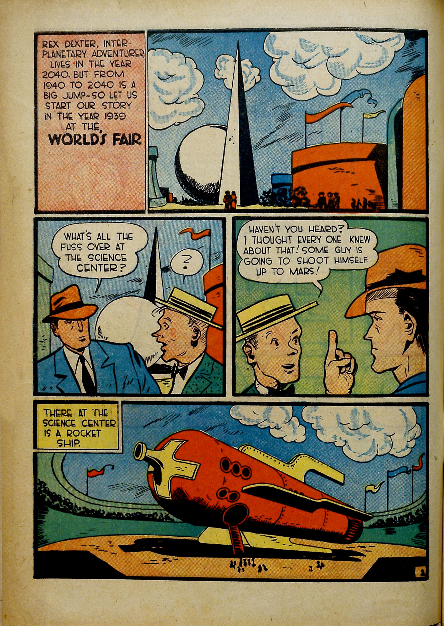 Read online Rex Dexter of Mars comic -  Issue # Full - 4