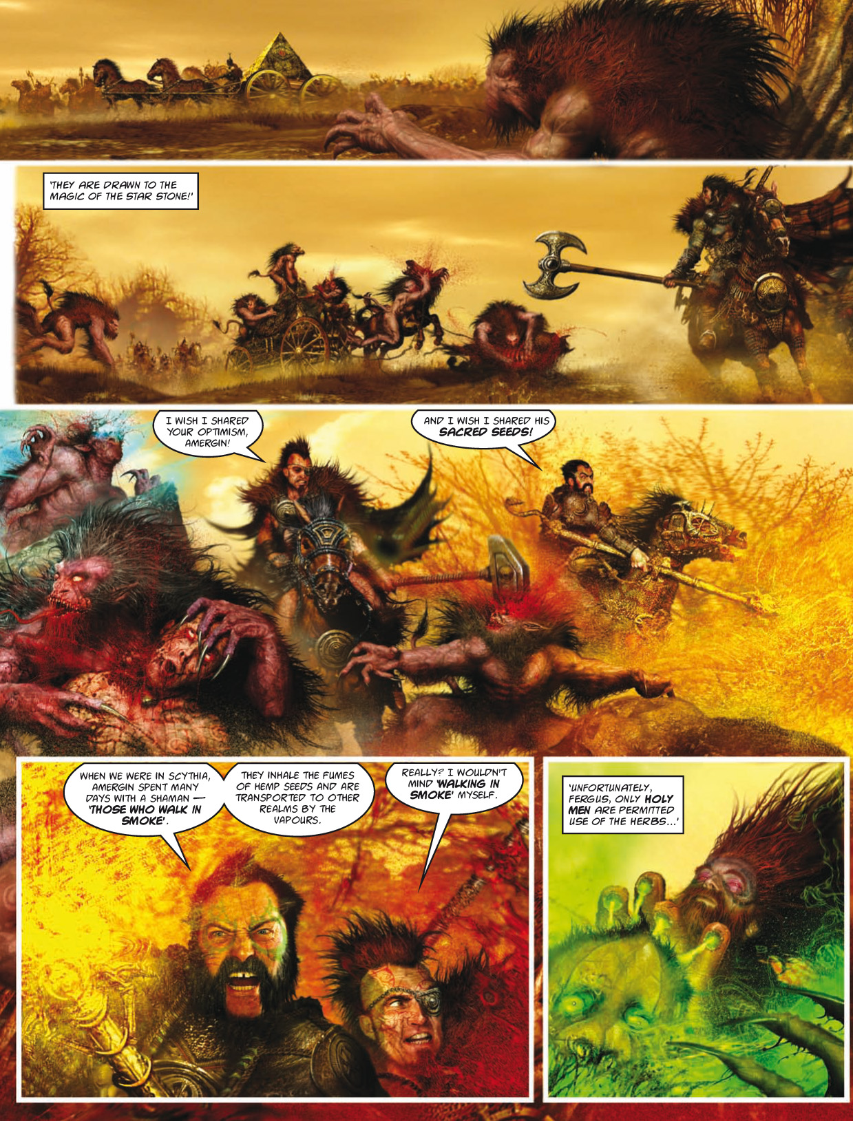Read online Sláine comic -  Issue # TPB 11 - 61