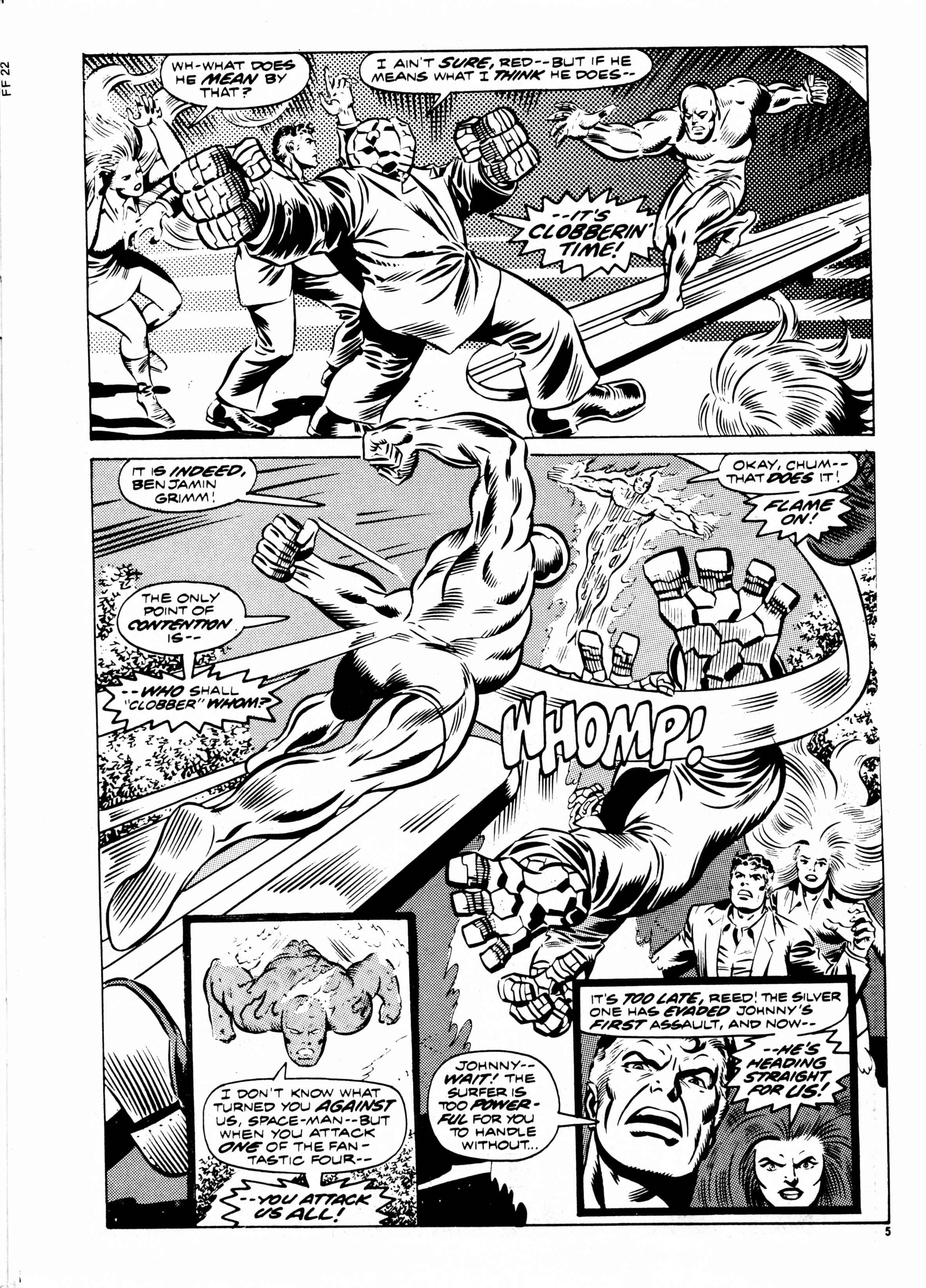 Read online Fantastic Four (1982) comic -  Issue #22 - 5