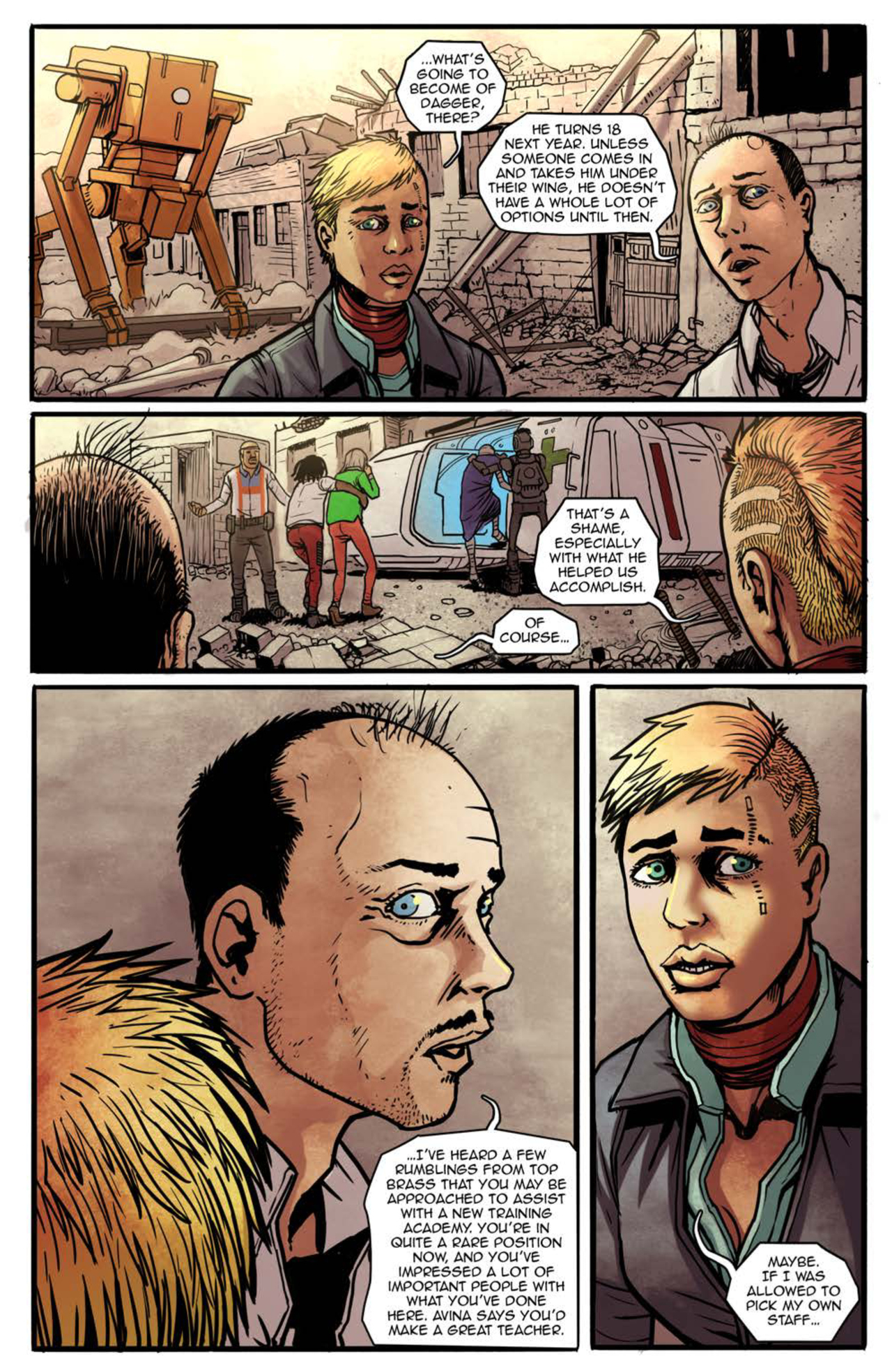 Read online Butcher Queen: Planet of the Dead comic -  Issue #4 - 25