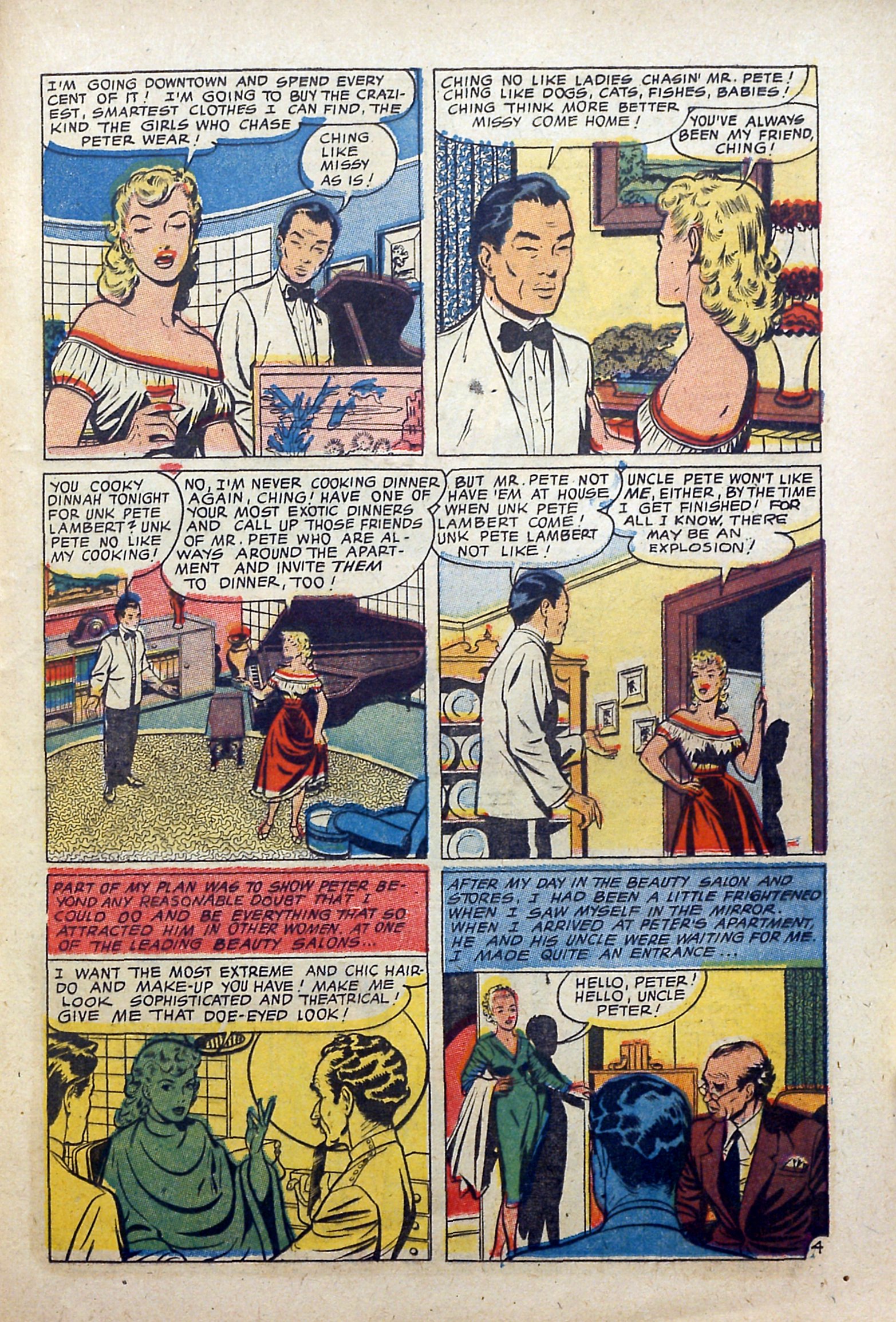 Read online Glamorous Romances comic -  Issue #89 - 21