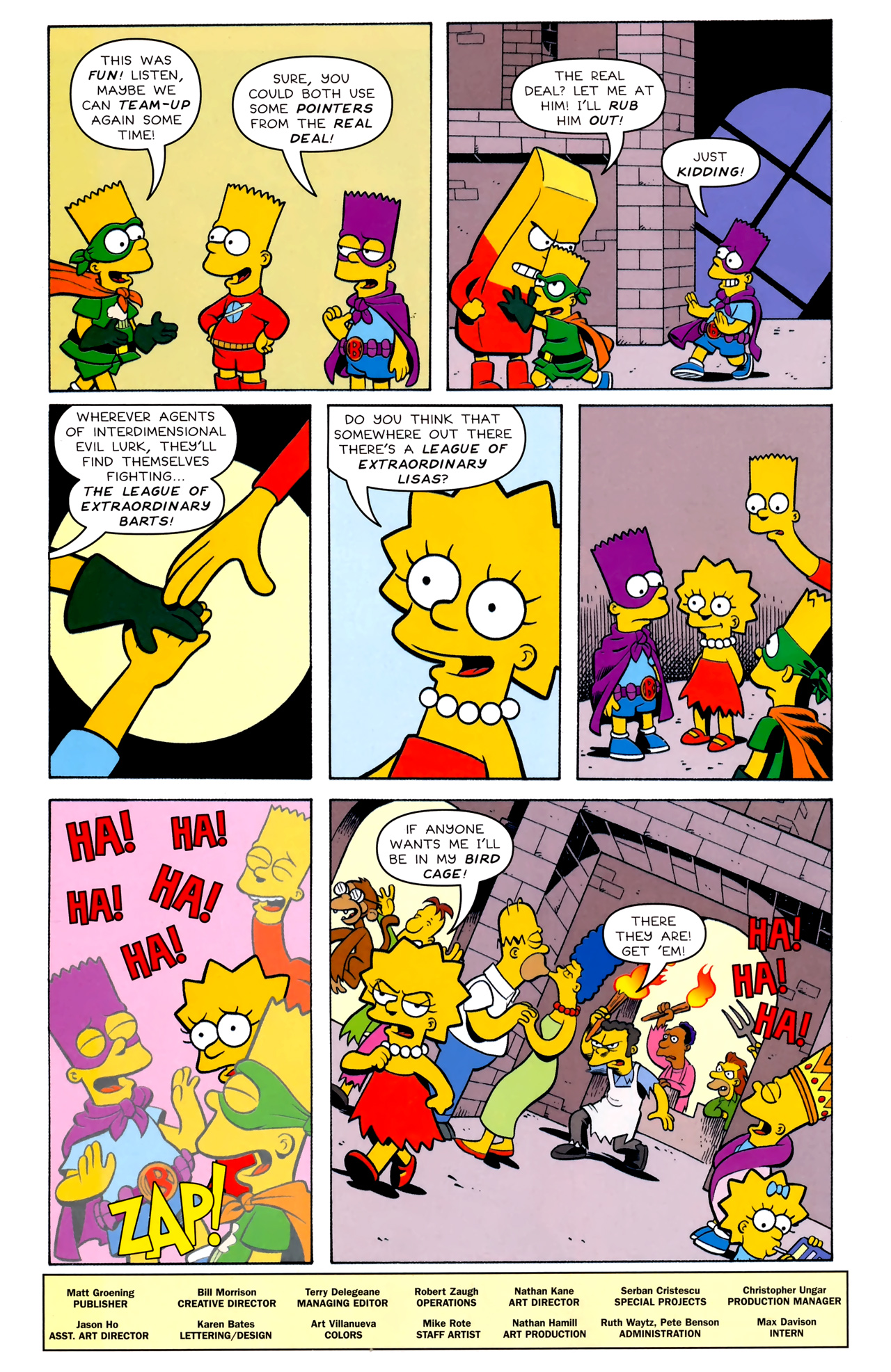 Read online Bongo Comics Free-For-All! comic -  Issue #2010 - 34