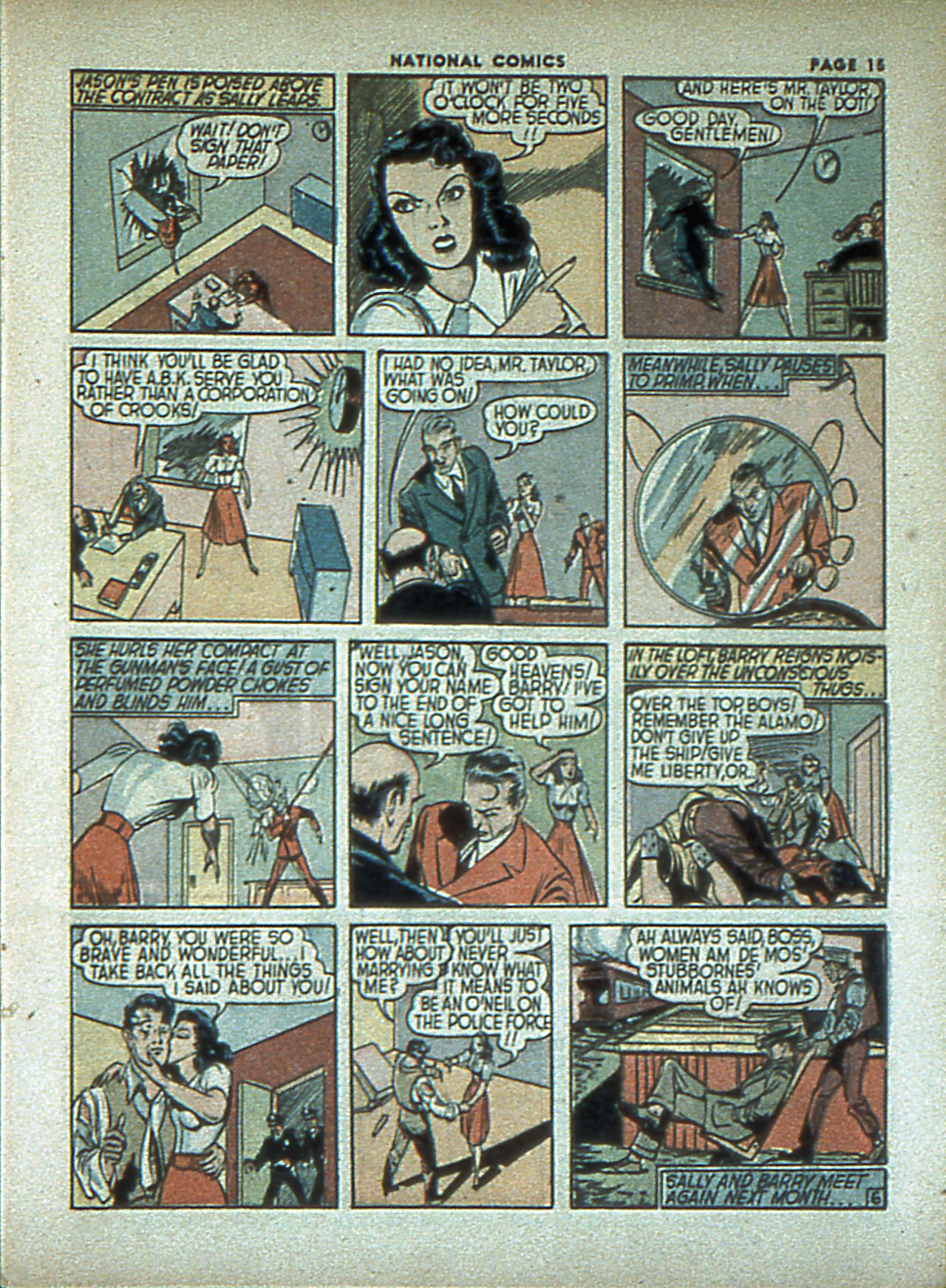 Read online National Comics comic -  Issue #4 - 17