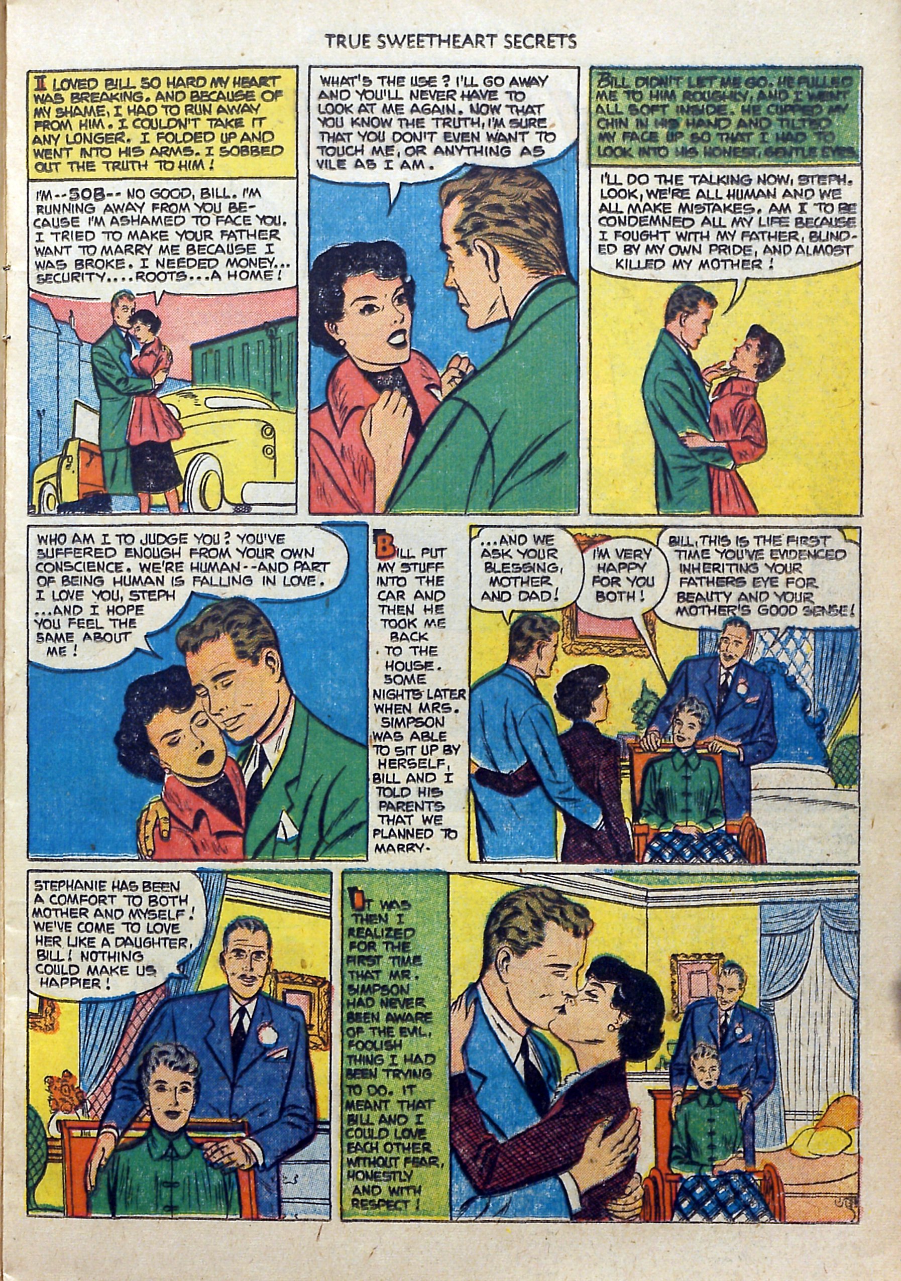 Read online True Sweetheart Secrets comic -  Issue #6 - 13