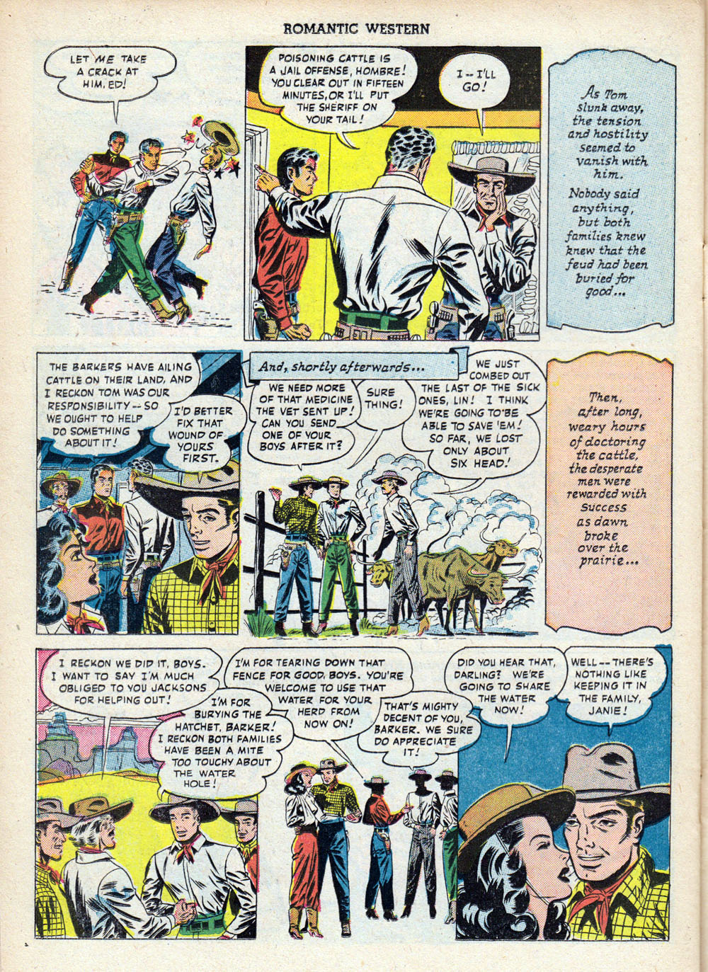 Read online Romantic Western comic -  Issue #1 - 22
