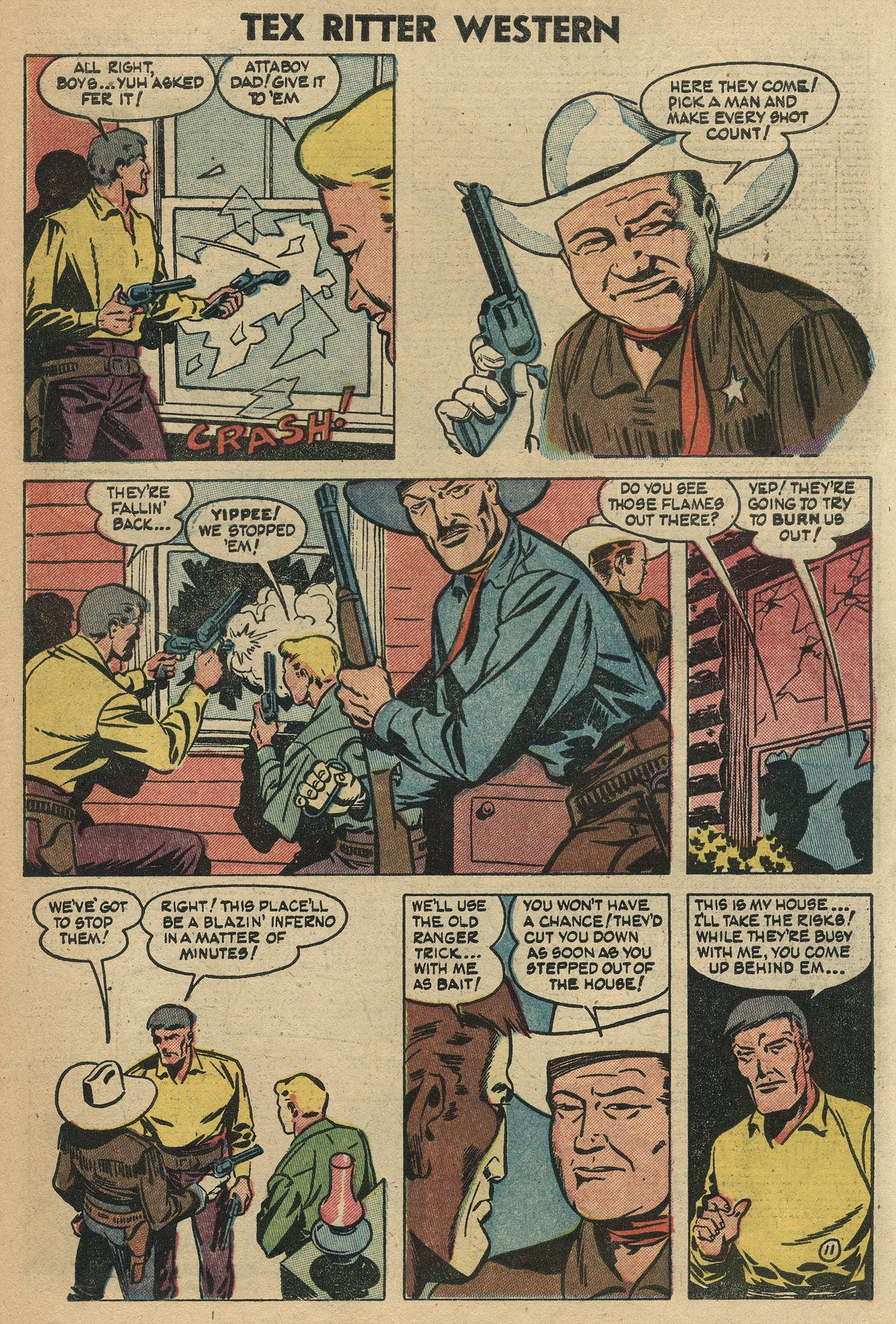 Read online Tex Ritter Western comic -  Issue #21 - 27