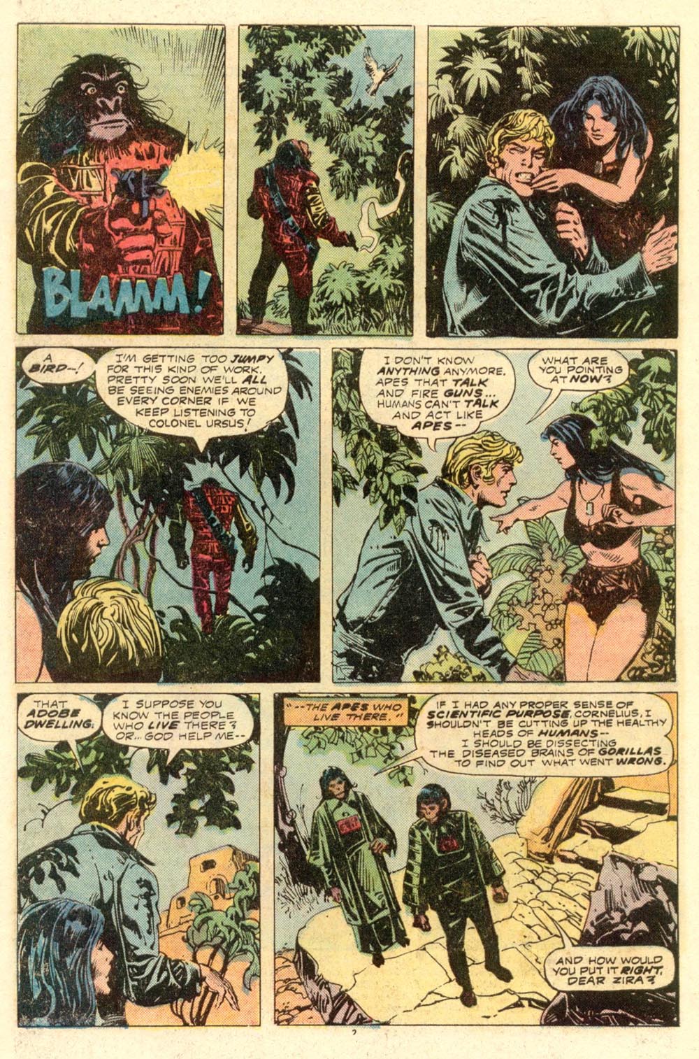 Read online Adventures on the Planet of the Apes comic -  Issue #8 - 3