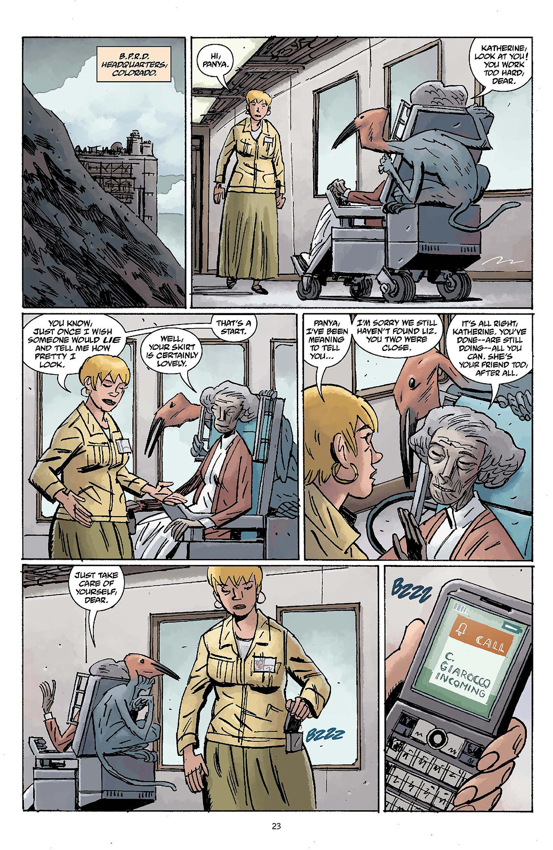 Read online B.P.R.D. Omnibus comic -  Issue # TPB 5 (Part 1) - 21