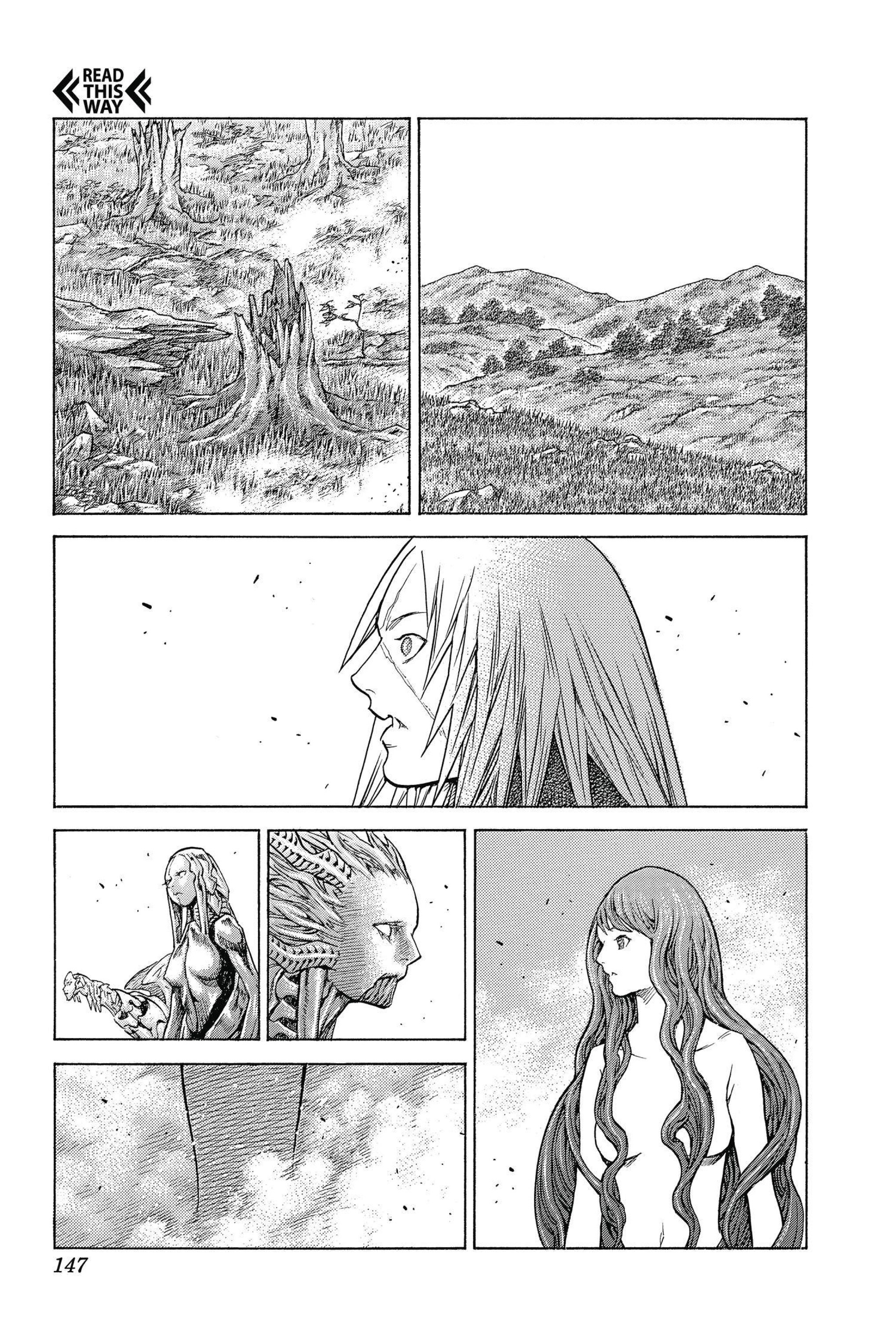 Read online Claymore comic -  Issue #24 - 136