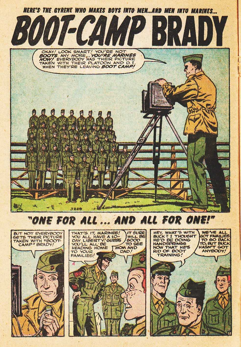 Read online Marines in Action comic -  Issue #7 - 16