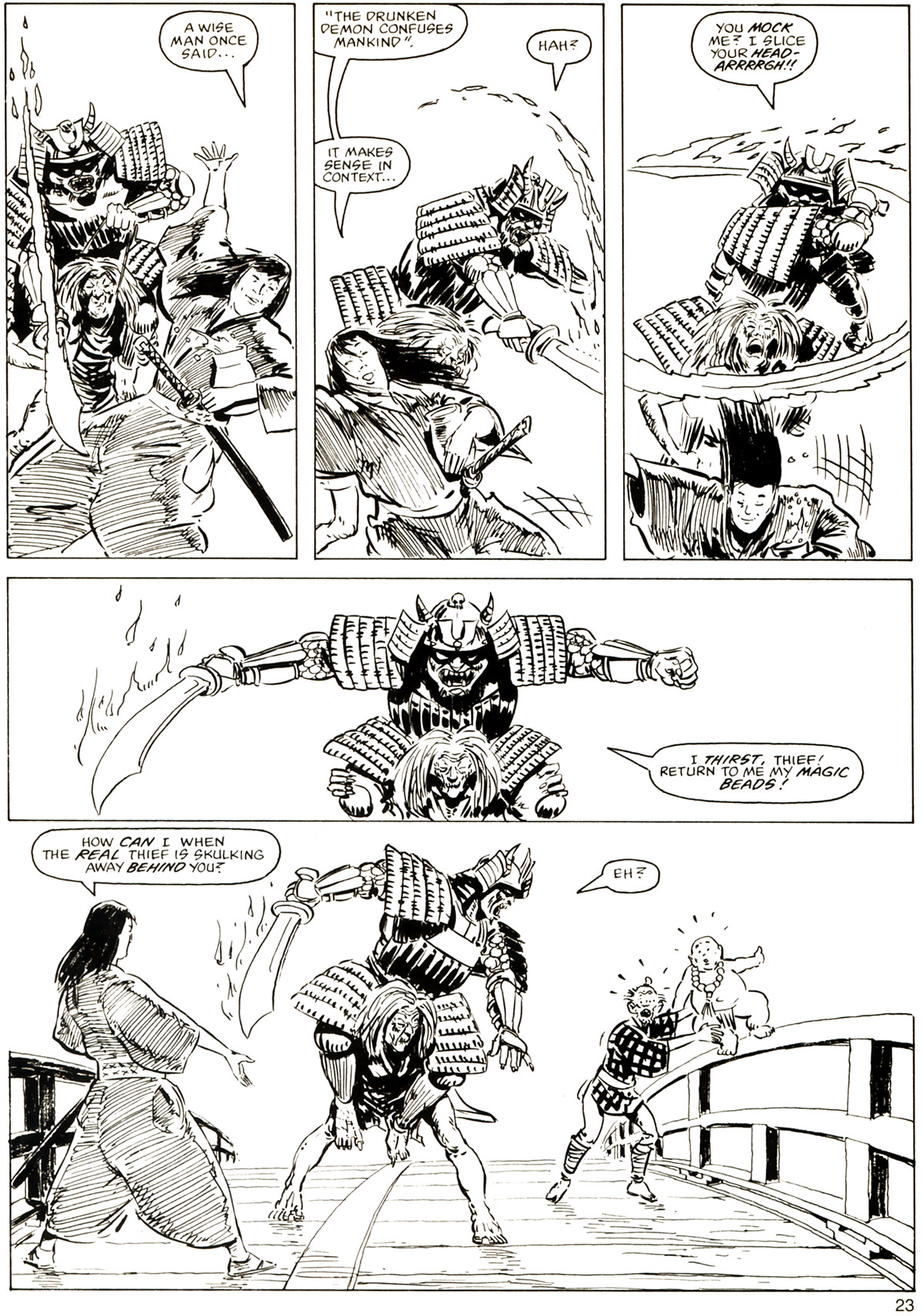 Read online Bizarre Adventures comic -  Issue #32 - 23