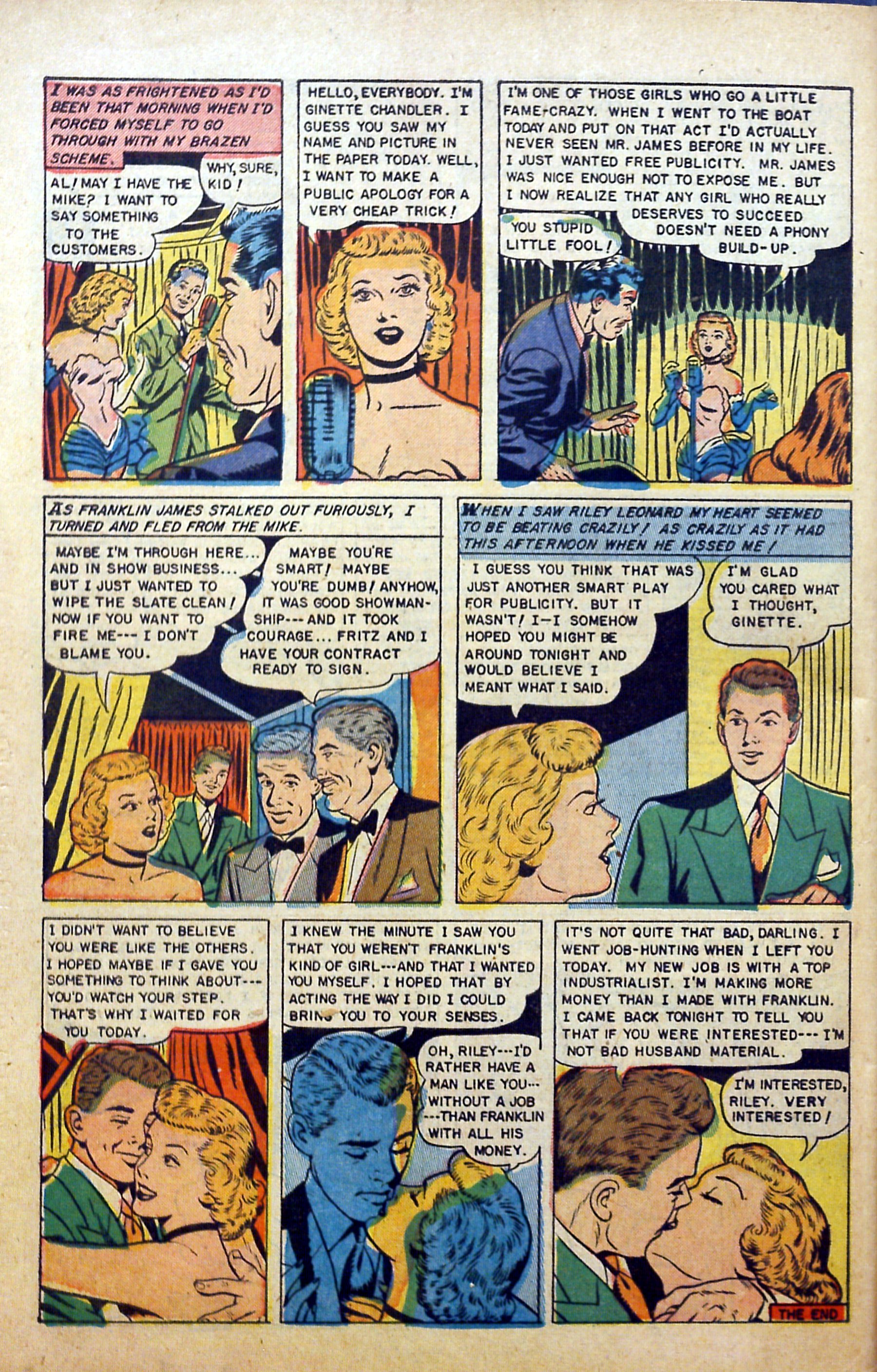 Read online Glamorous Romances comic -  Issue #67 - 34