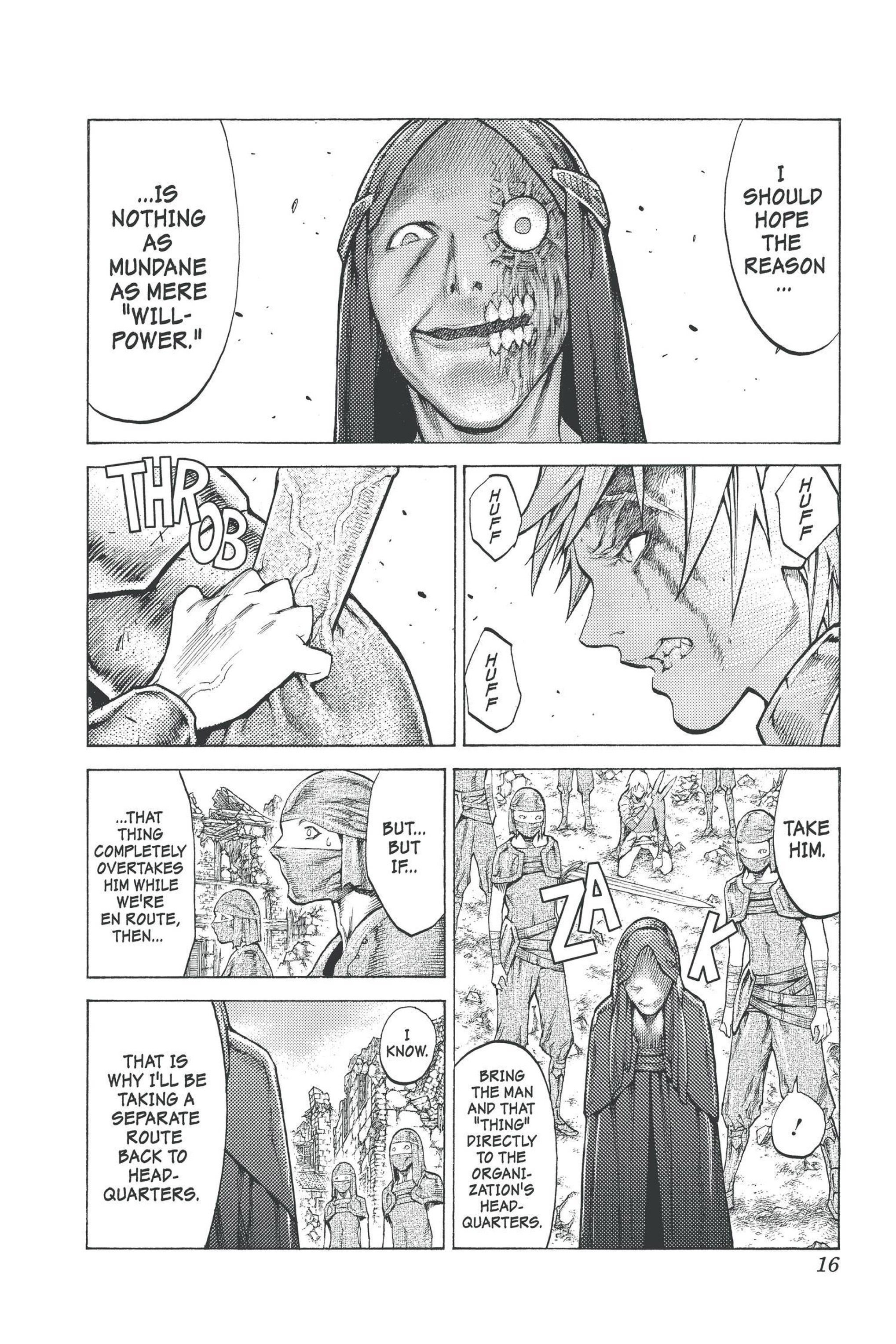 Read online Claymore comic -  Issue #18 - 15