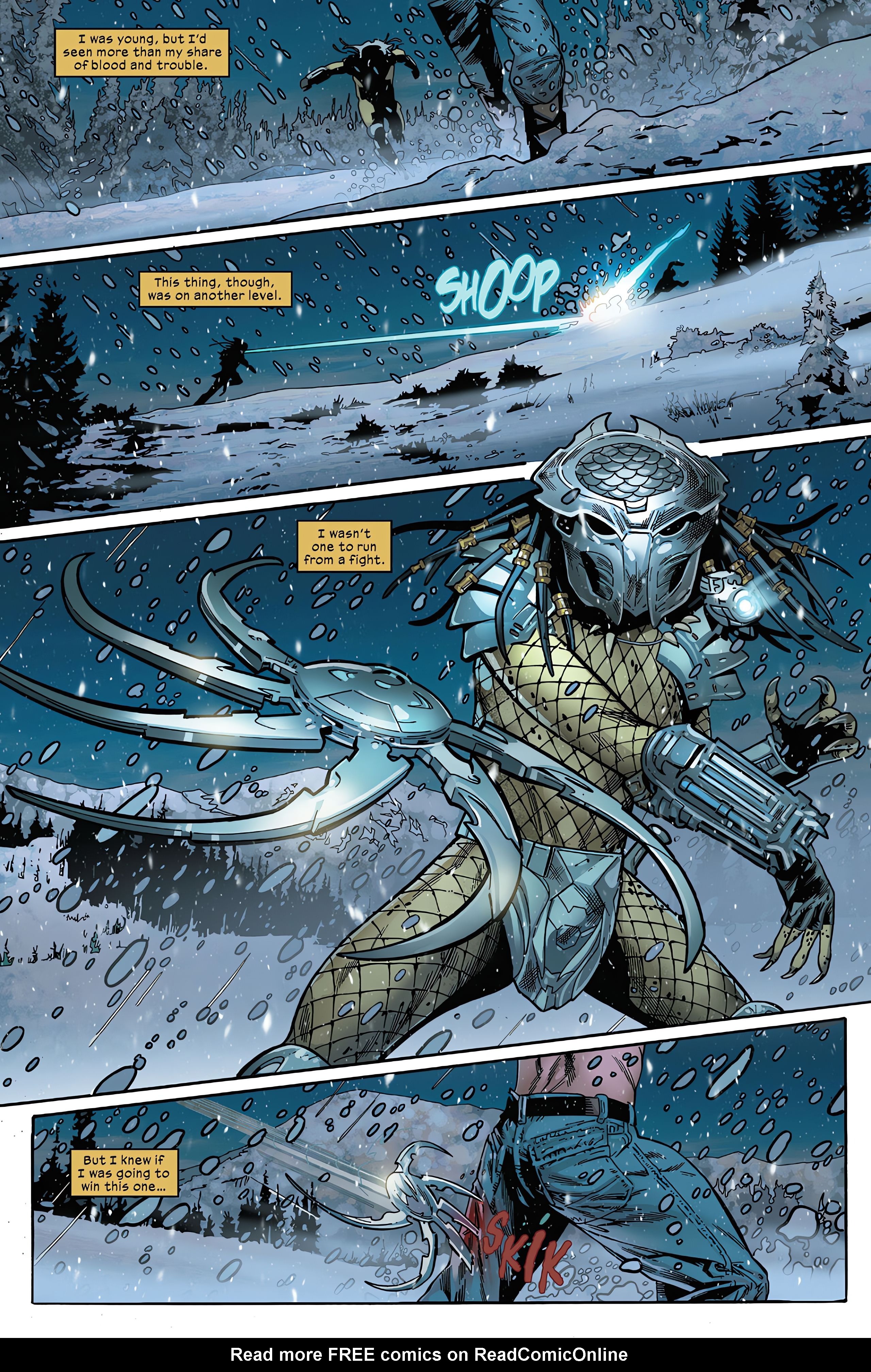 Read online Predator vs. Wolverine comic -  Issue #1 - 33