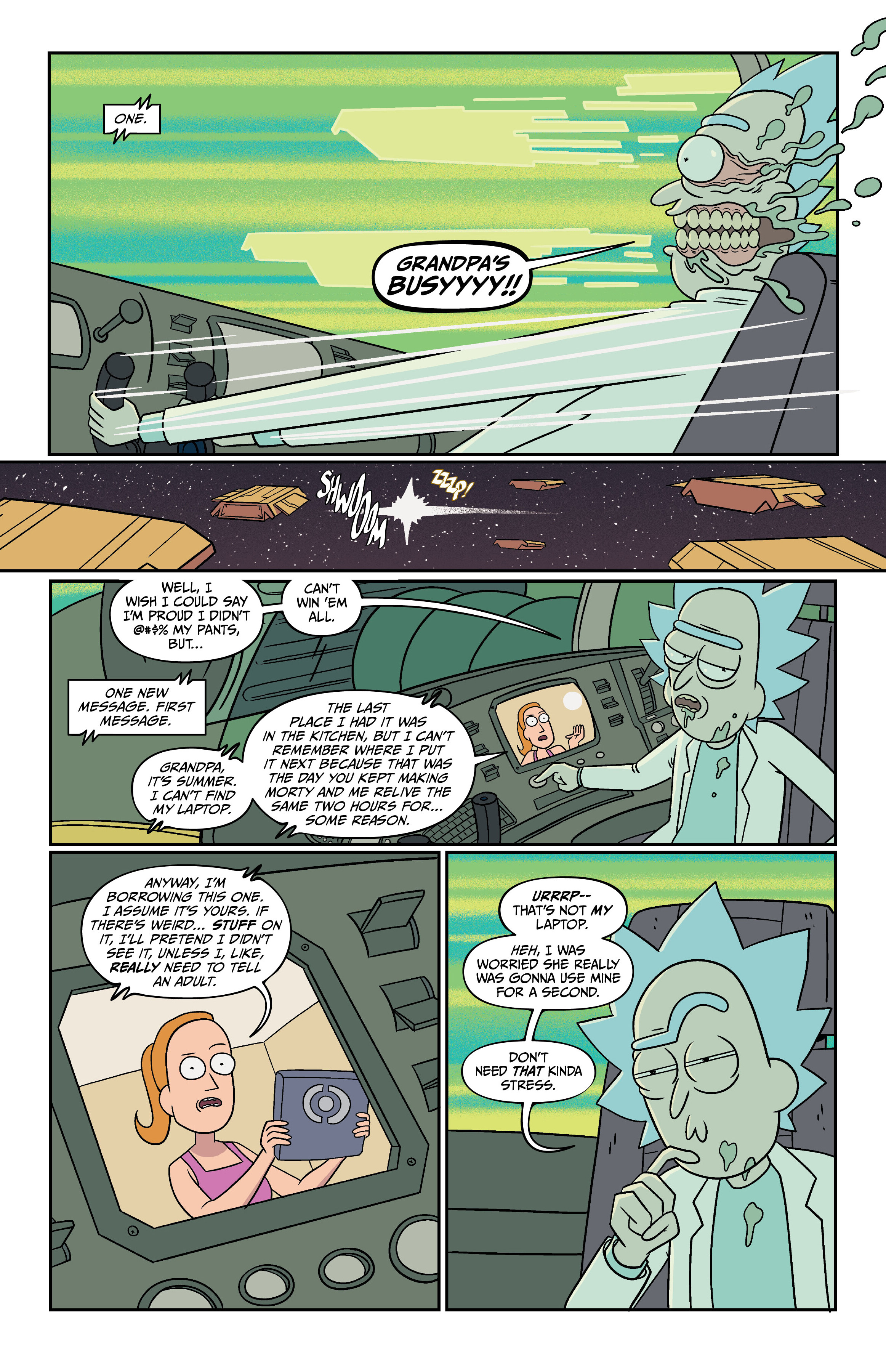 Read online Rick and Morty Deluxe Edition comic -  Issue # TPB 8 (Part 1) - 48
