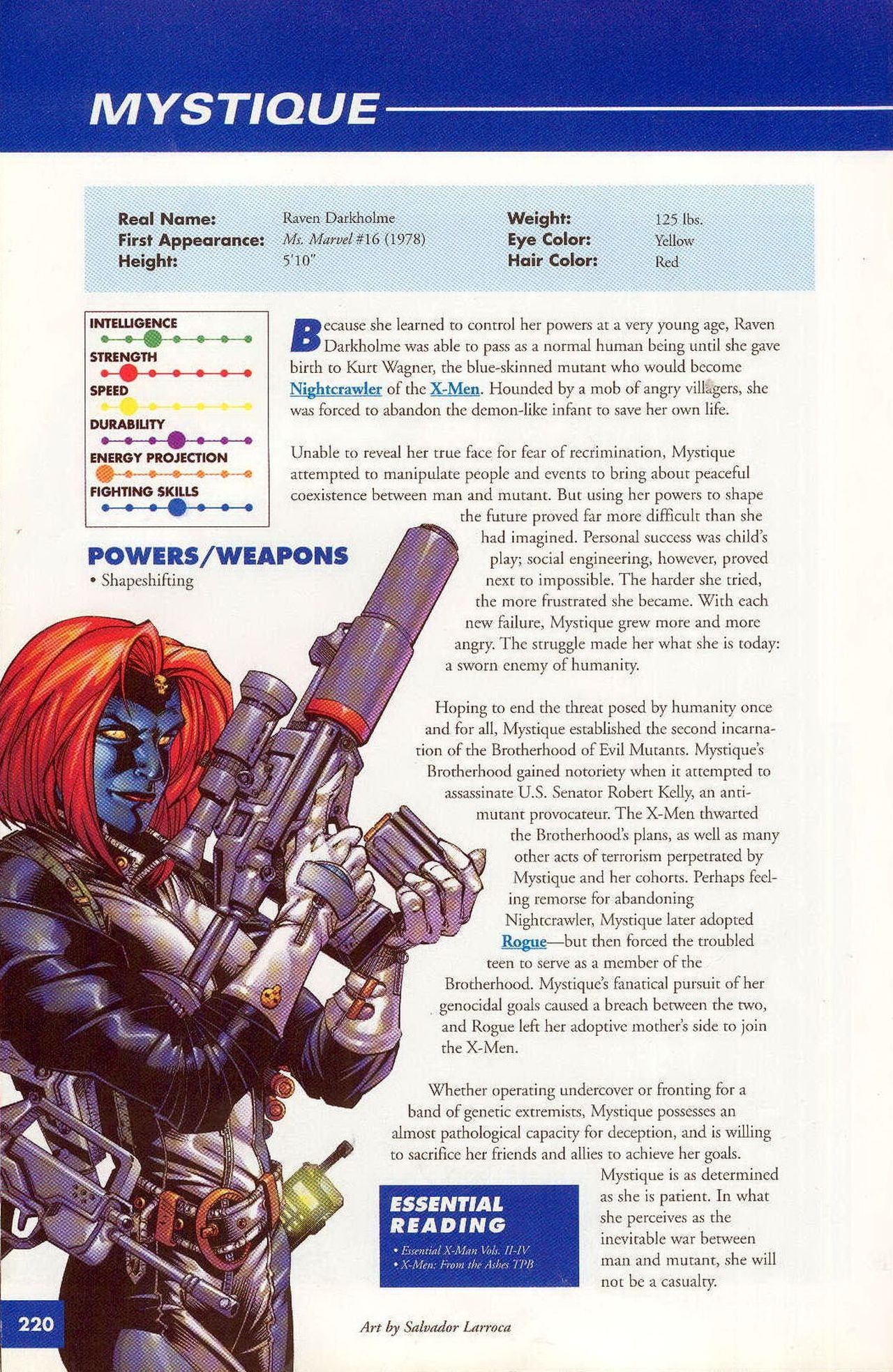 Read online Marvel Encyclopedia comic -  Issue # TPB 1 - 218