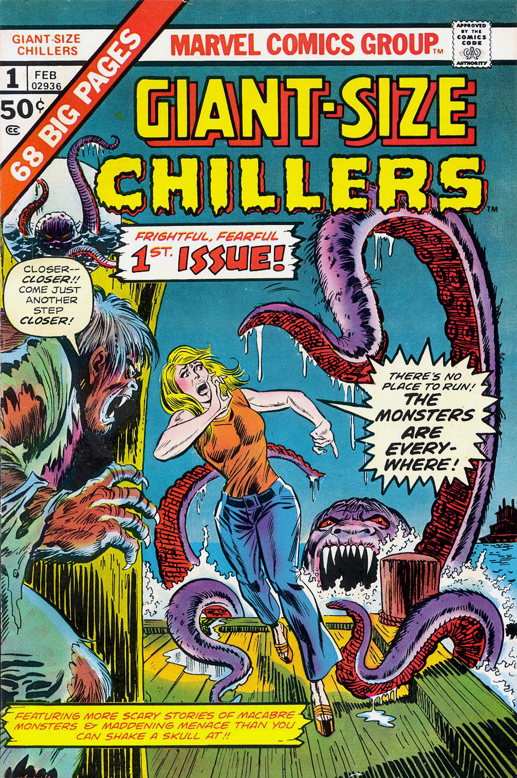 Read online Giant-Size Chillers comic -  Issue #1 - 1