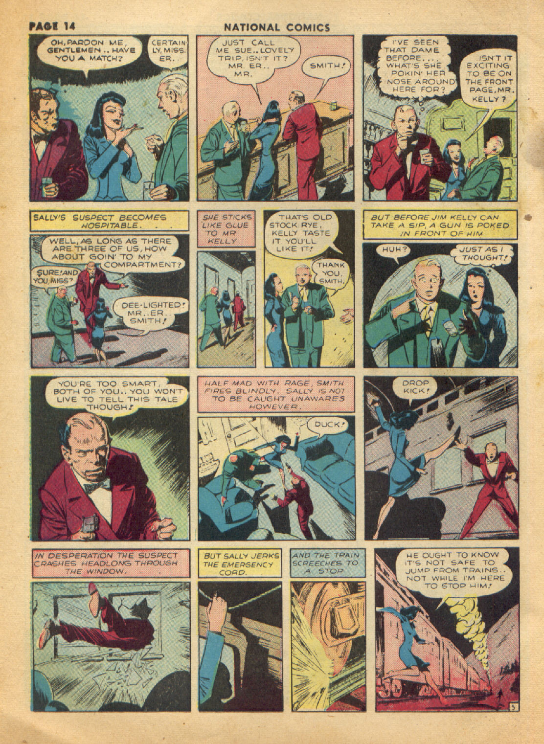 Read online National Comics comic -  Issue #10 - 16