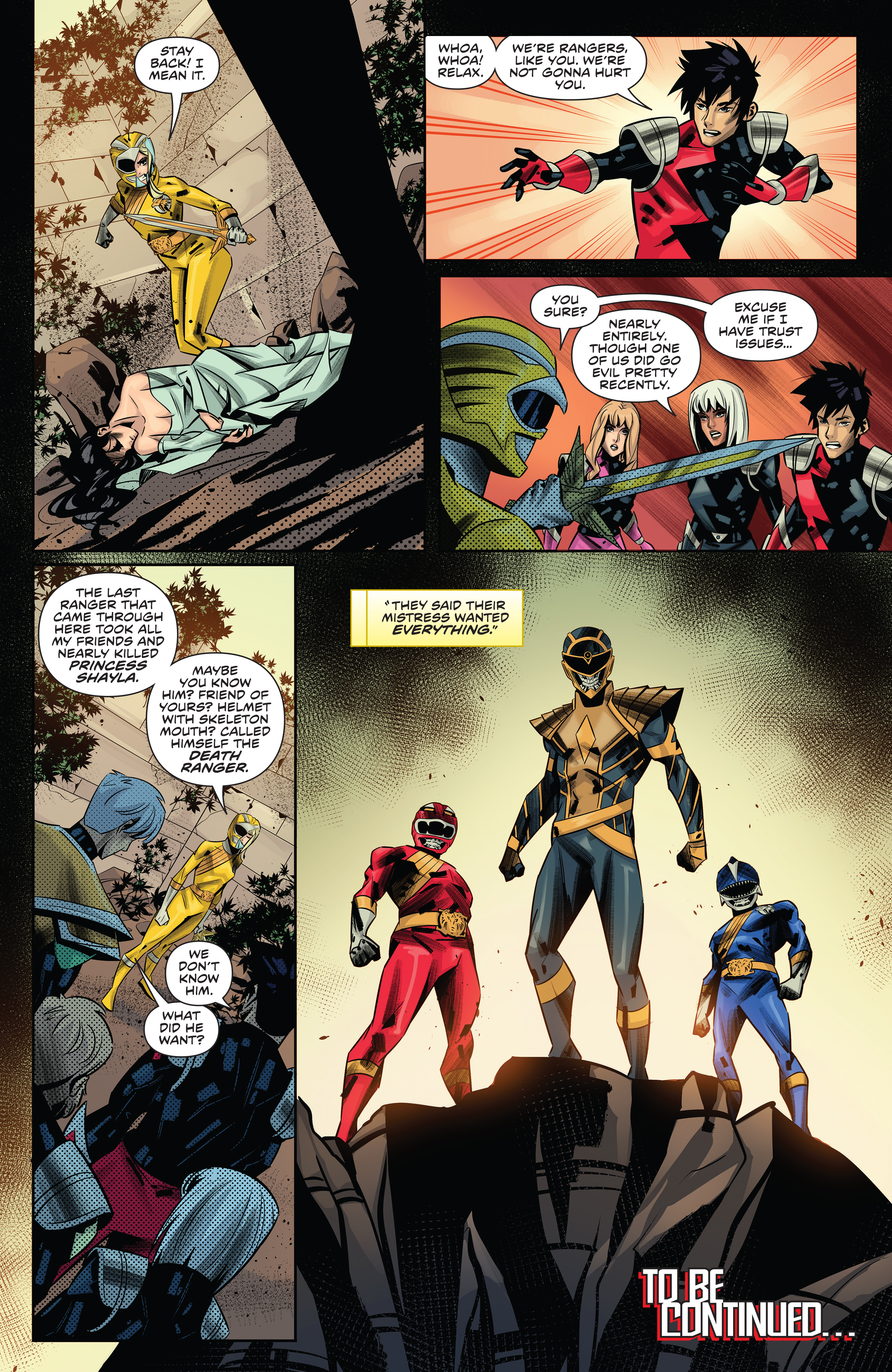 Read online Power Rangers Unlimited comic -  Issue # HyperForce - 42