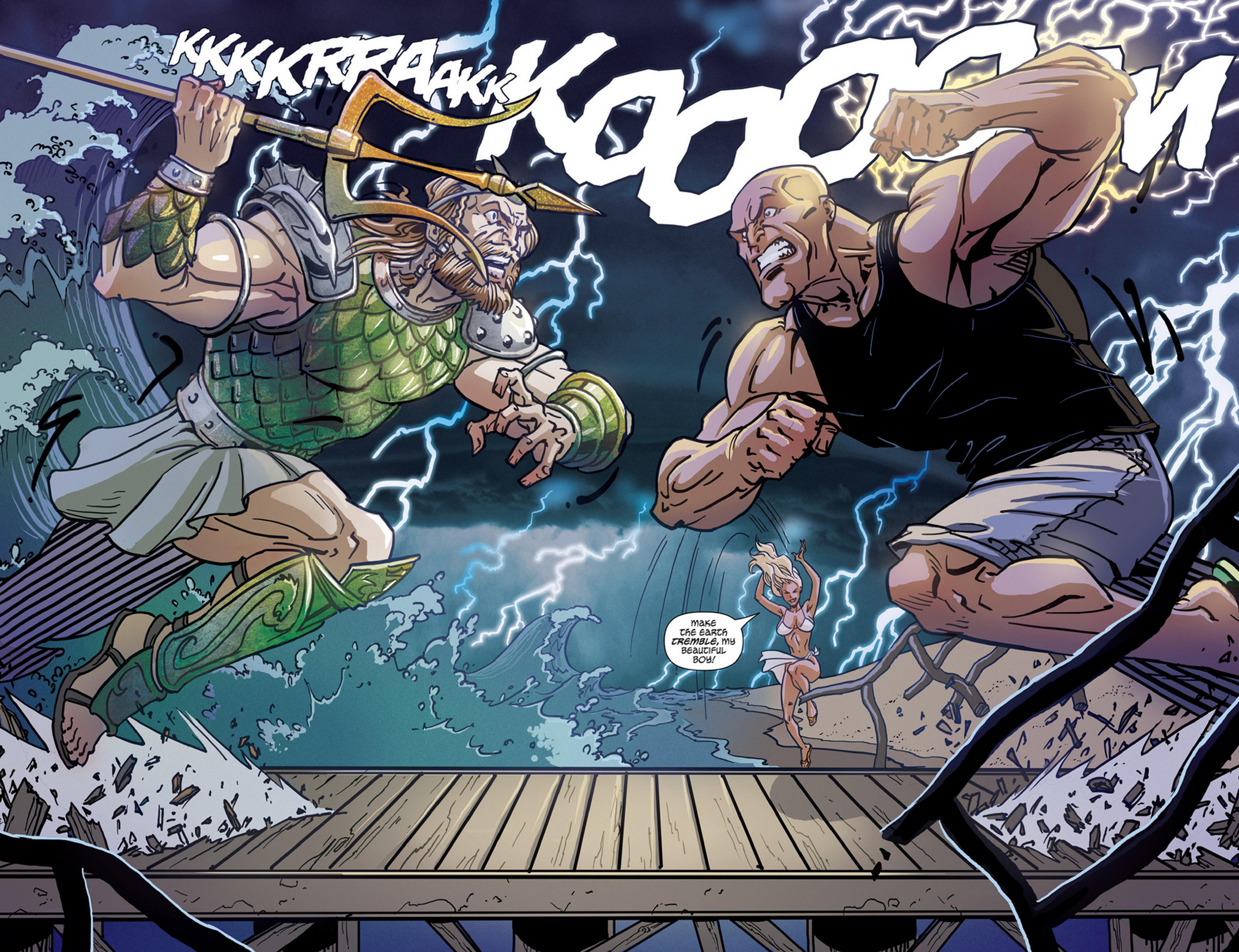 Read online Grimm Fairy Tales presents Godstorm comic -  Issue #3 - 11