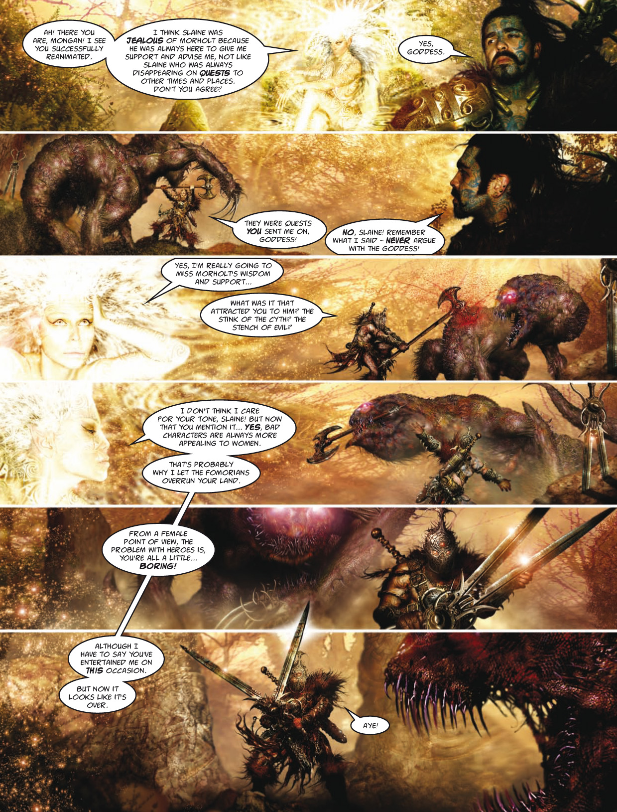 Read online Sláine comic -  Issue # TPB 11 - 99