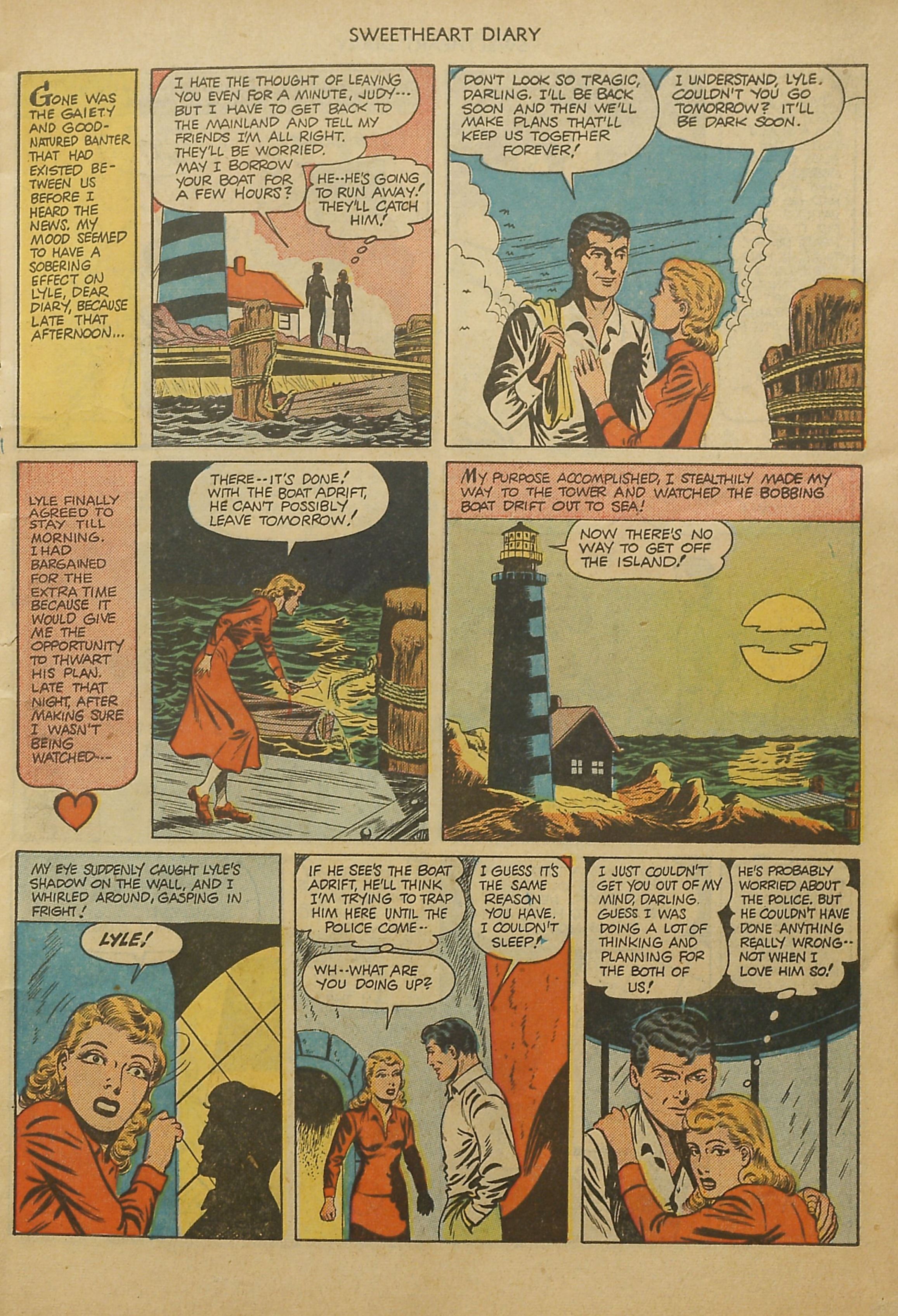 Read online Sweetheart Diary comic -  Issue #4 - 7