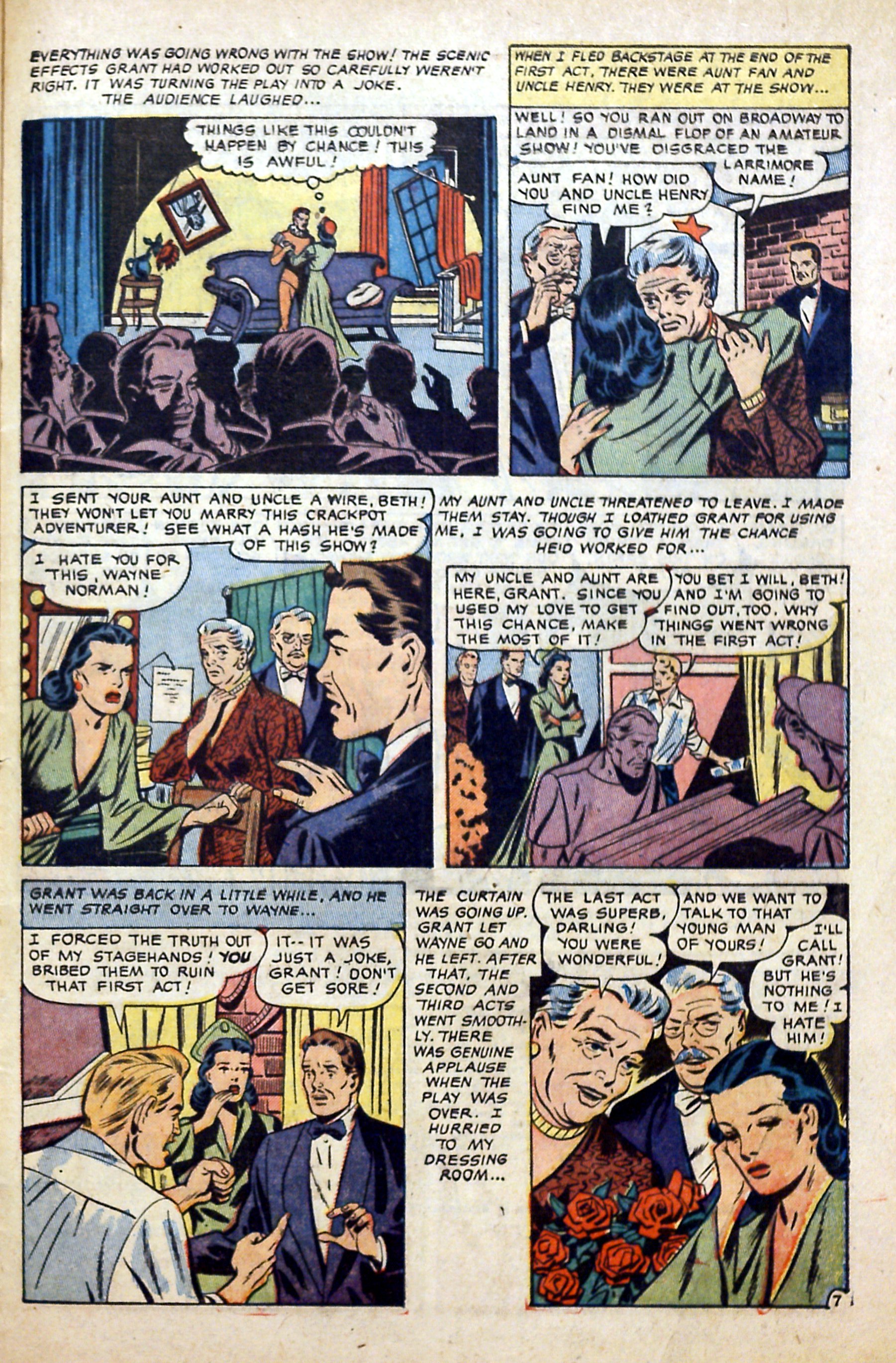 Read online Glamorous Romances comic -  Issue #59 - 33