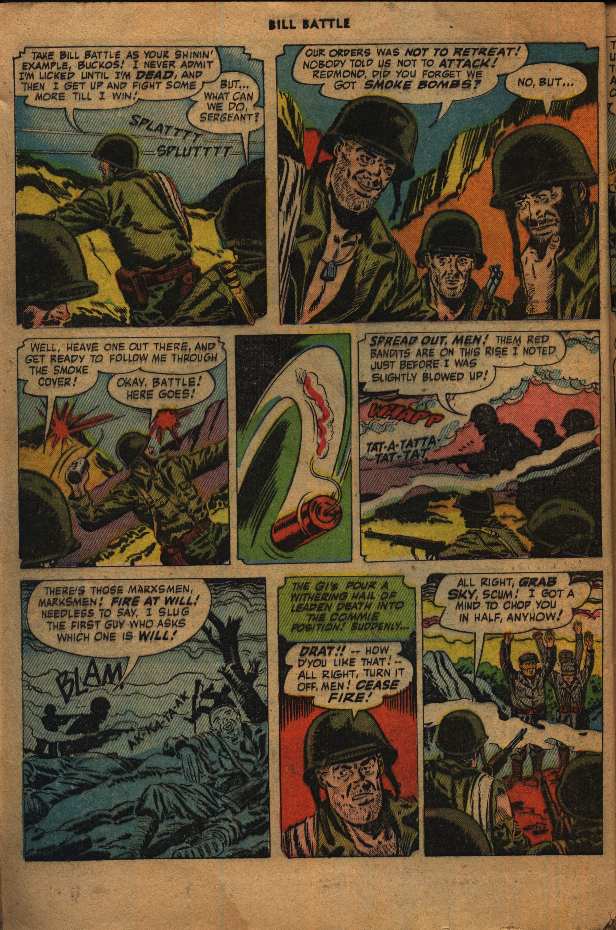 Read online Bill Battle: The One Man Army comic -  Issue #2 - 32