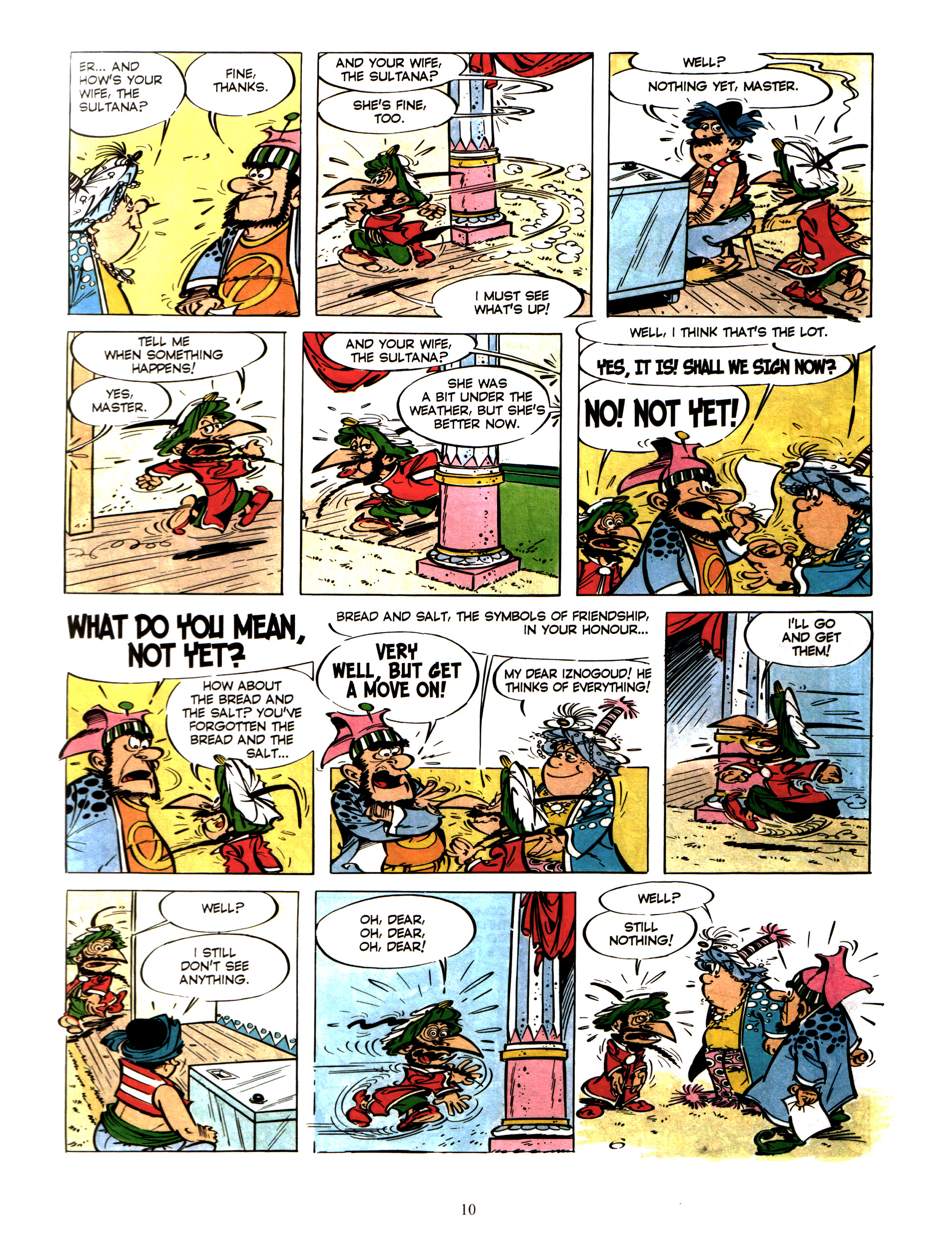 Read online Iznogoud comic -  Issue #4 - 8