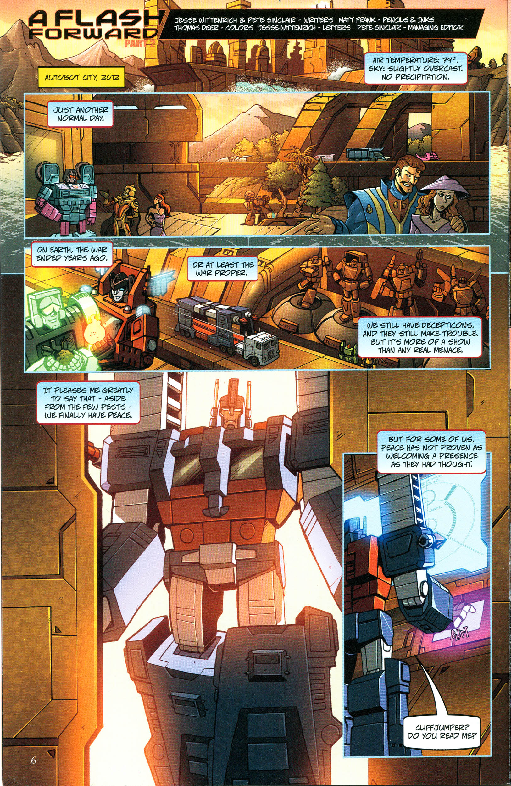 Read online Transformers: Collectors' Club comic -  Issue #44 - 6