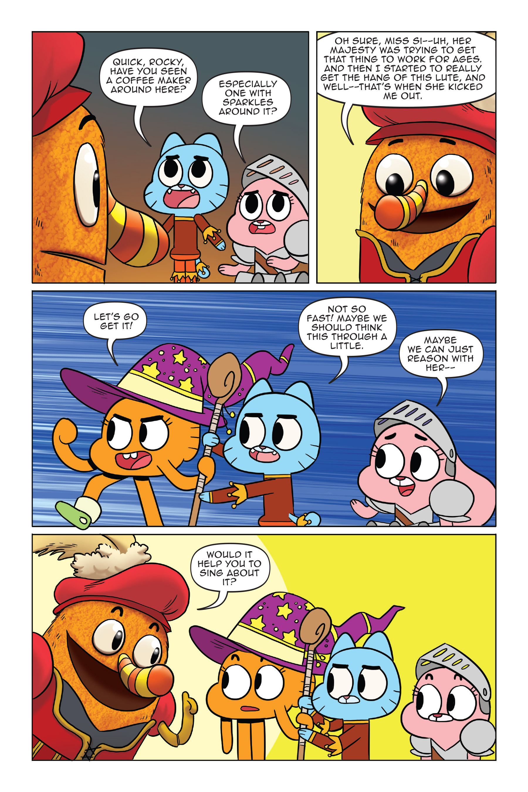 Read online The Amazing World of Gumball: Fairy Tale Trouble comic -  Issue # Full - 108