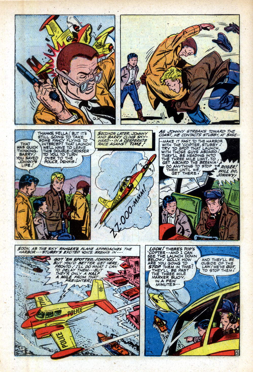 Read online Johnny Law Sky Ranger Adventures comic -  Issue #1 - 16