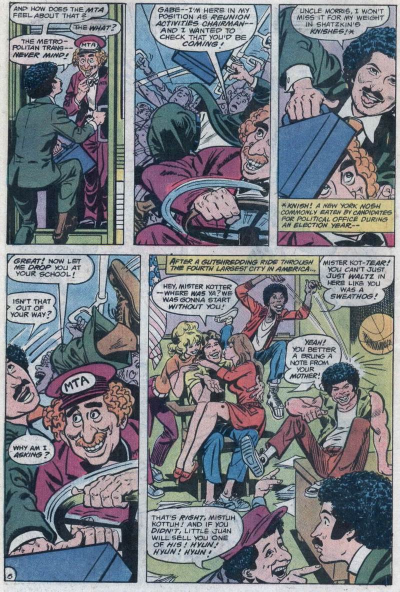 Read online Welcome Back, Kotter comic -  Issue #9 - 7
