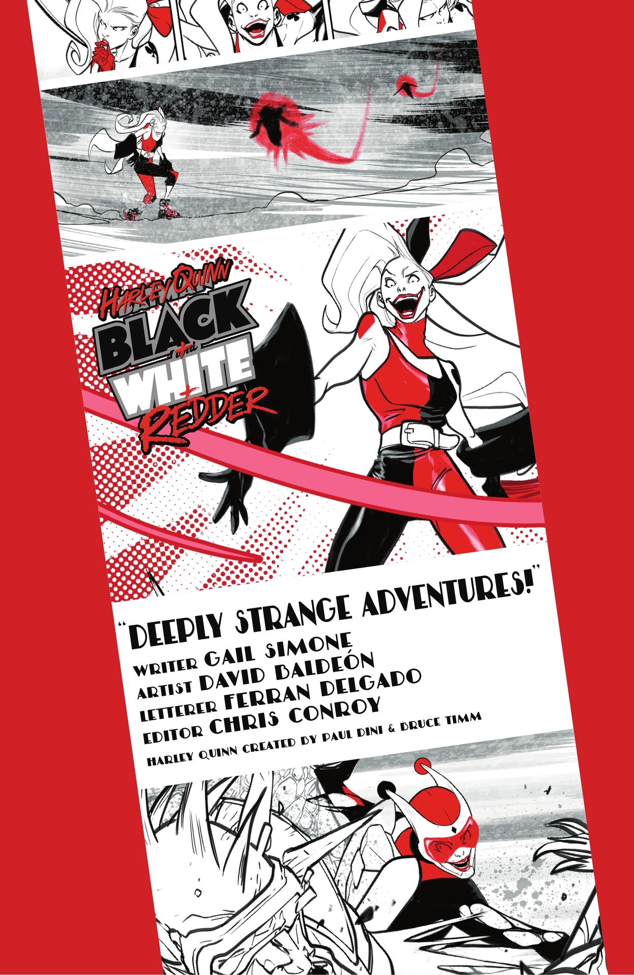 Read online Harley Quinn: Black   White   Redder comic -  Issue #3 - 4