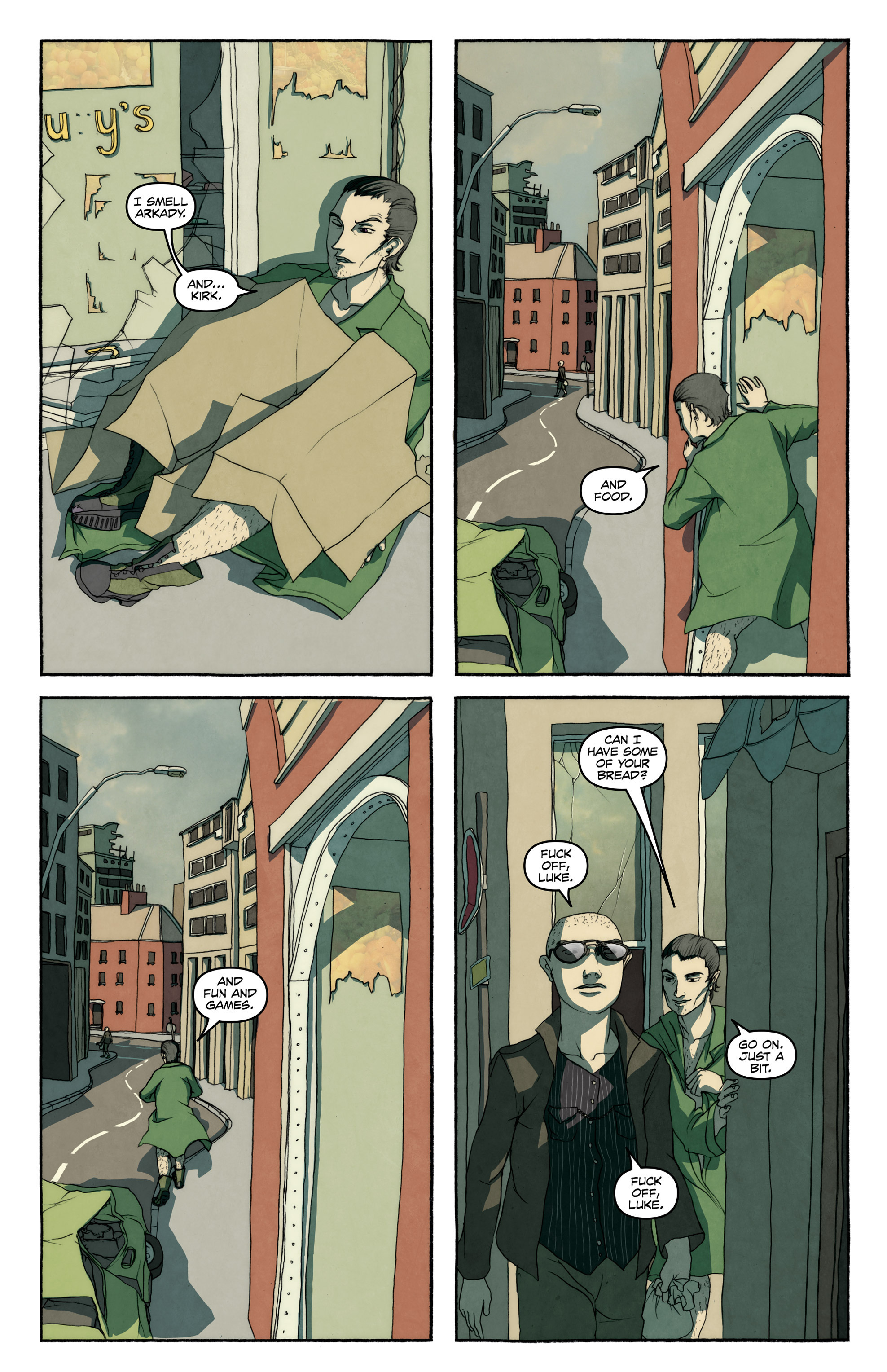 Read online FreakAngels comic -  Issue #1 - 51