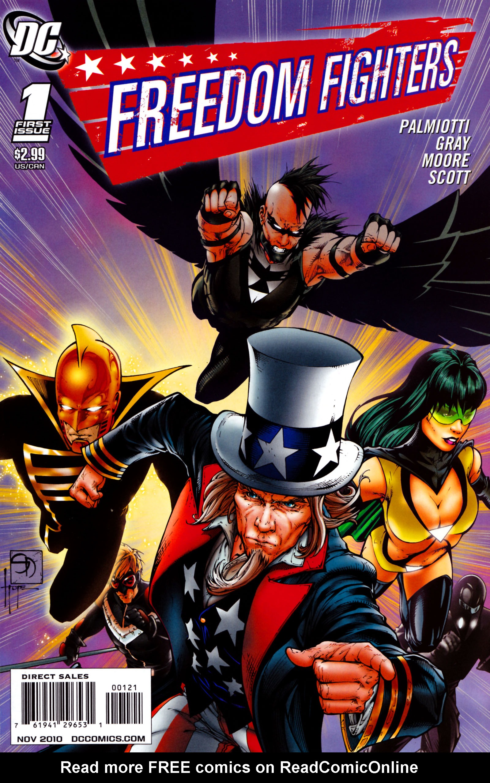 Read online Freedom Fighters (2010) comic -  Issue #1 - 2