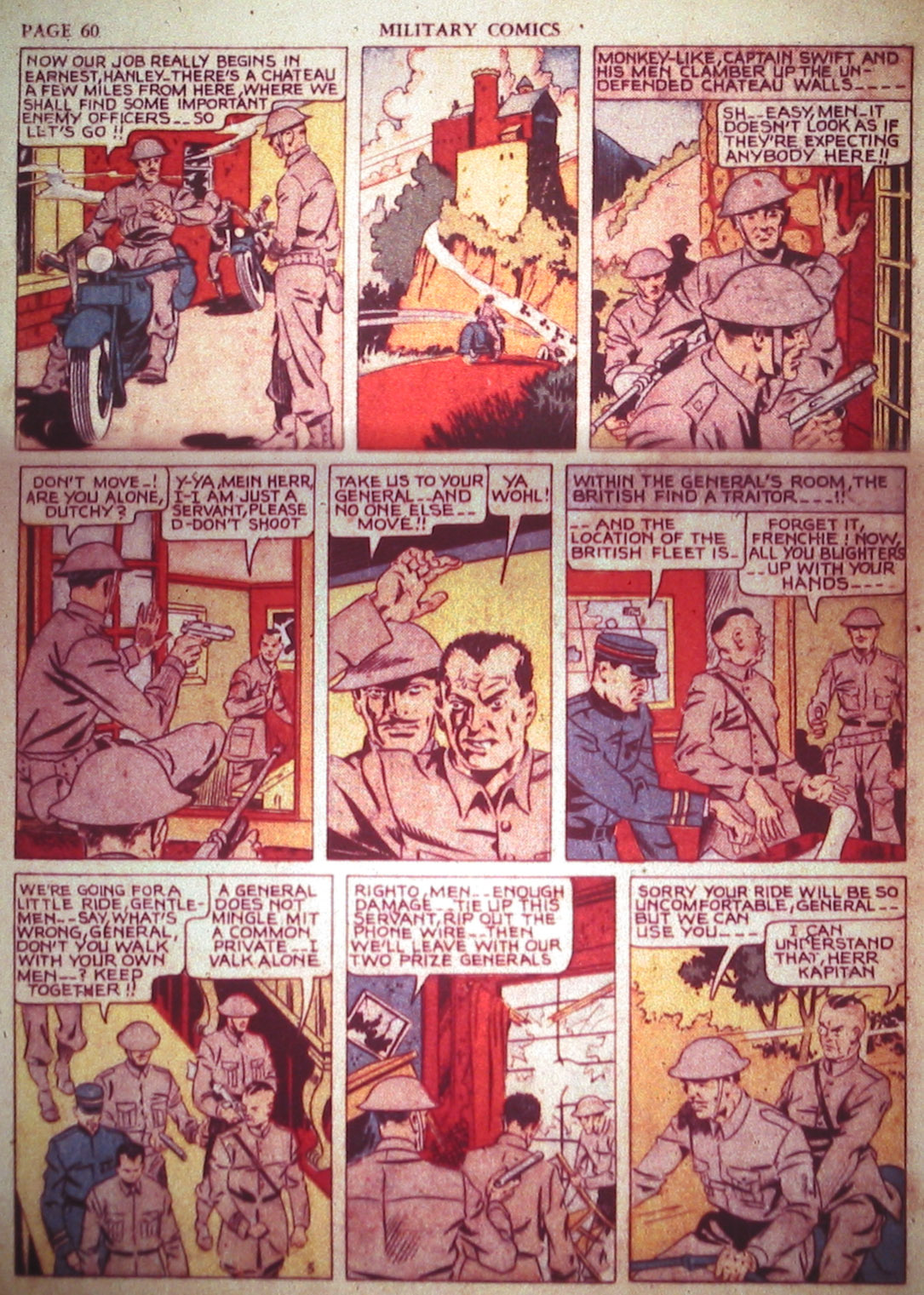 Read online Military Comics comic -  Issue #2 - 62