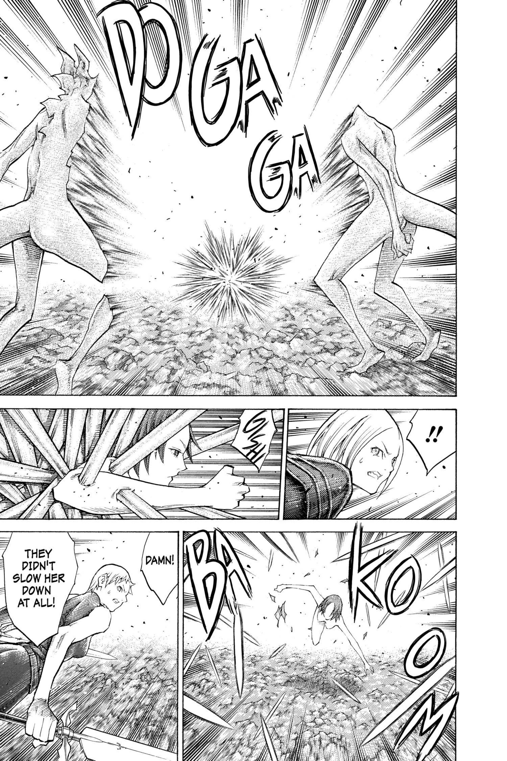 Read online Claymore comic -  Issue #19 - 22