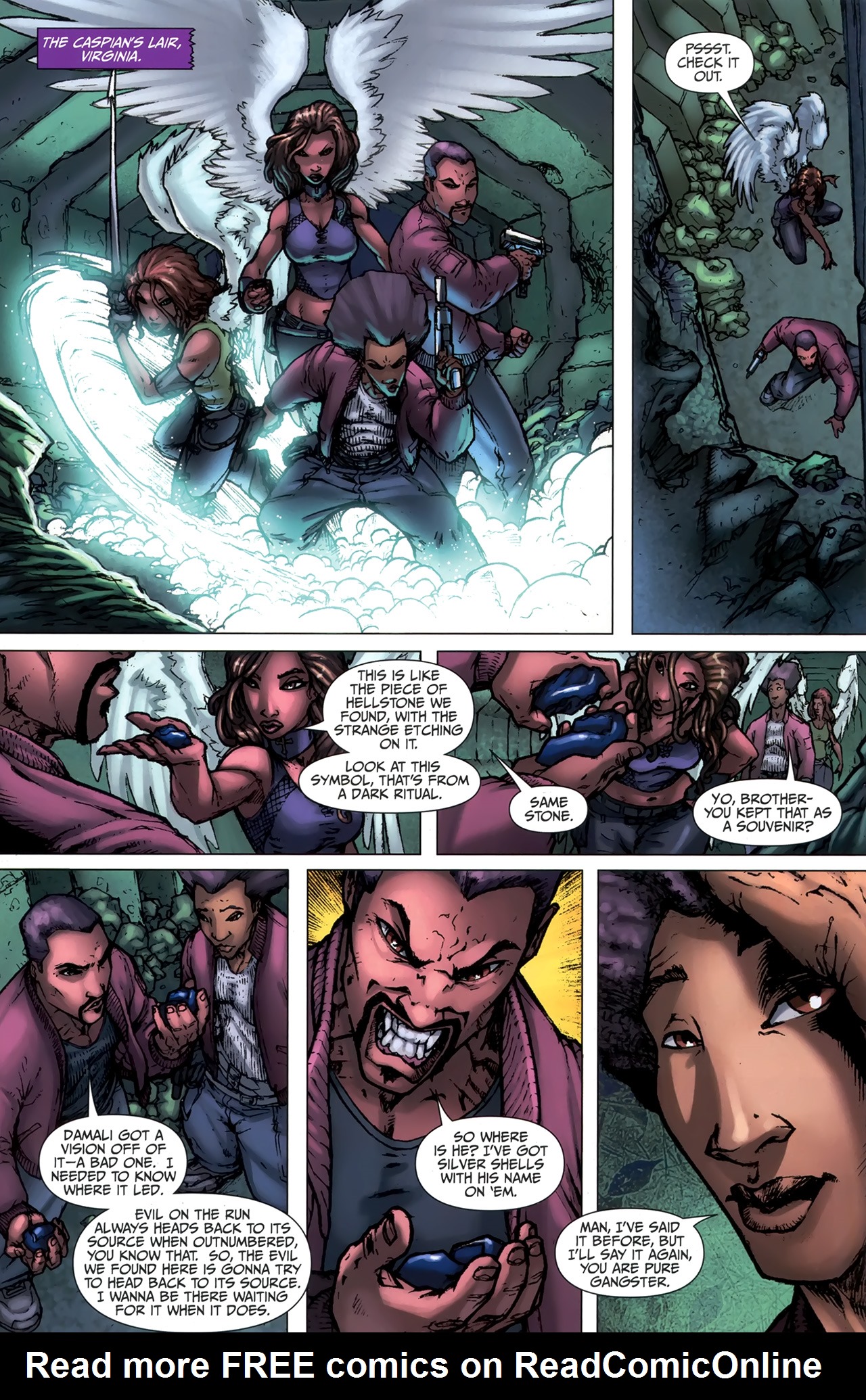 Read online L.A. Banks' Vampire Huntress: Dawn and Darkness comic -  Issue #2 - 3