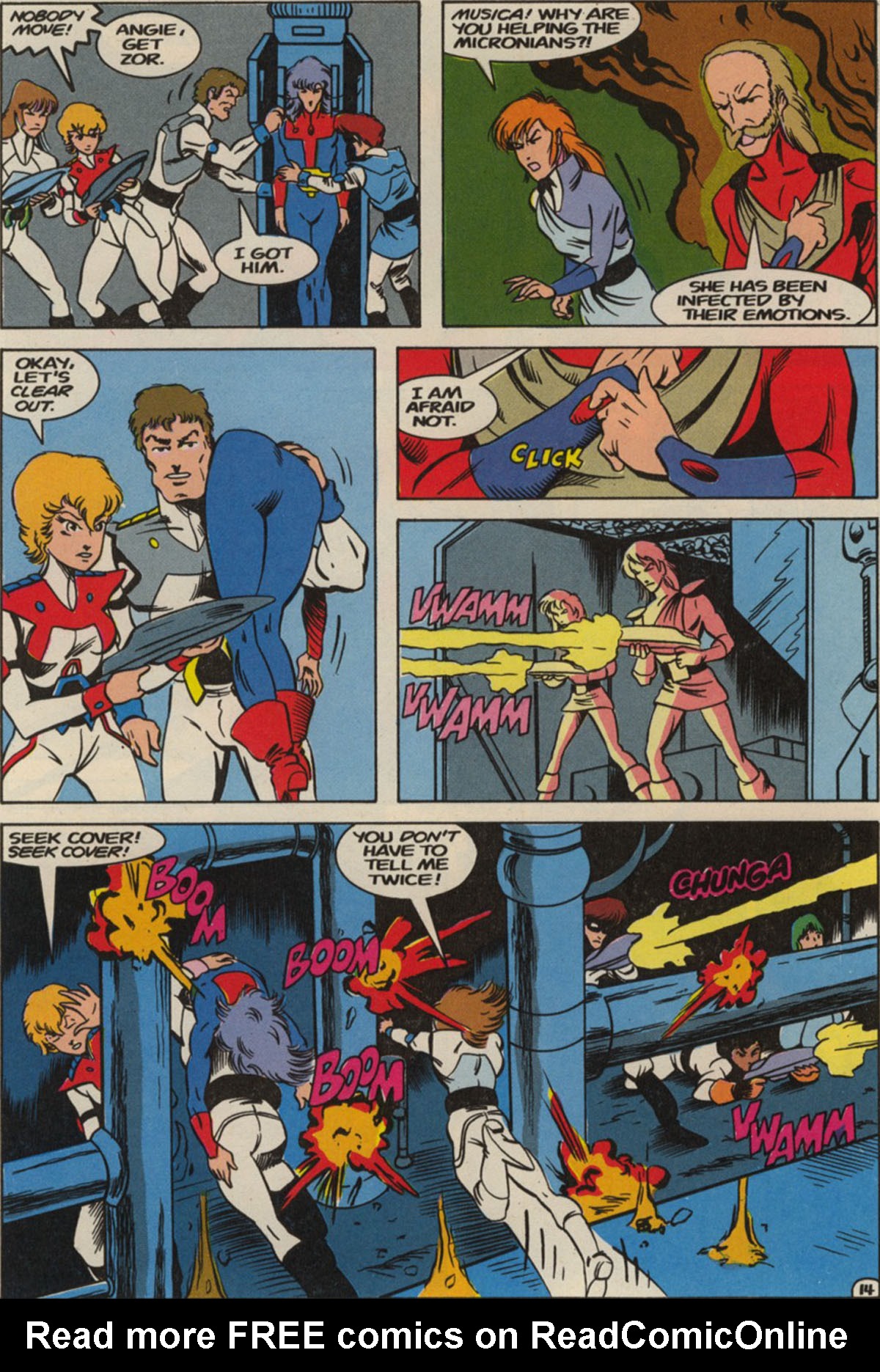 Read online Robotech Masters comic -  Issue #19 - 18