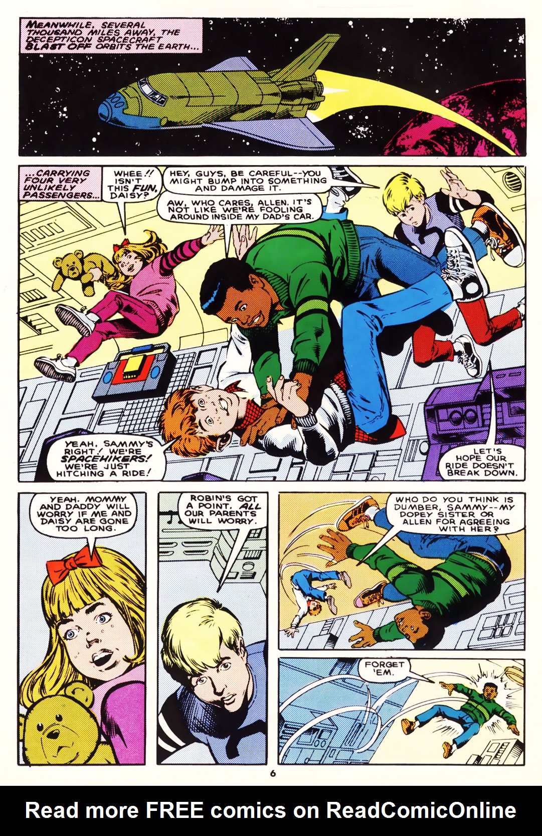 Read online The Transformers (UK) comic -  Issue #143 - 6